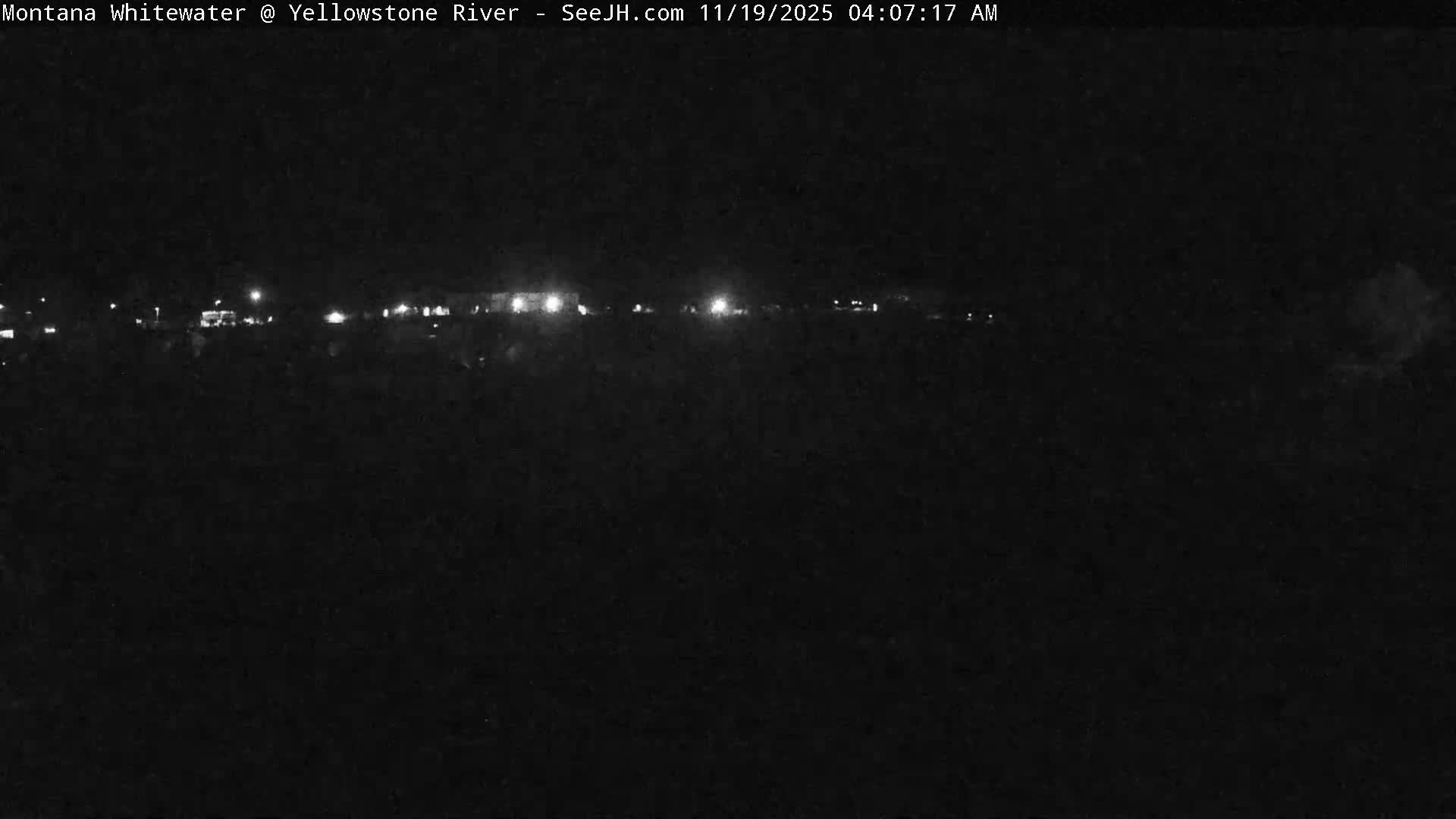 Gardiner Village & Yellowstone River  Live Cam - Gardnier, Park, Montana, USA