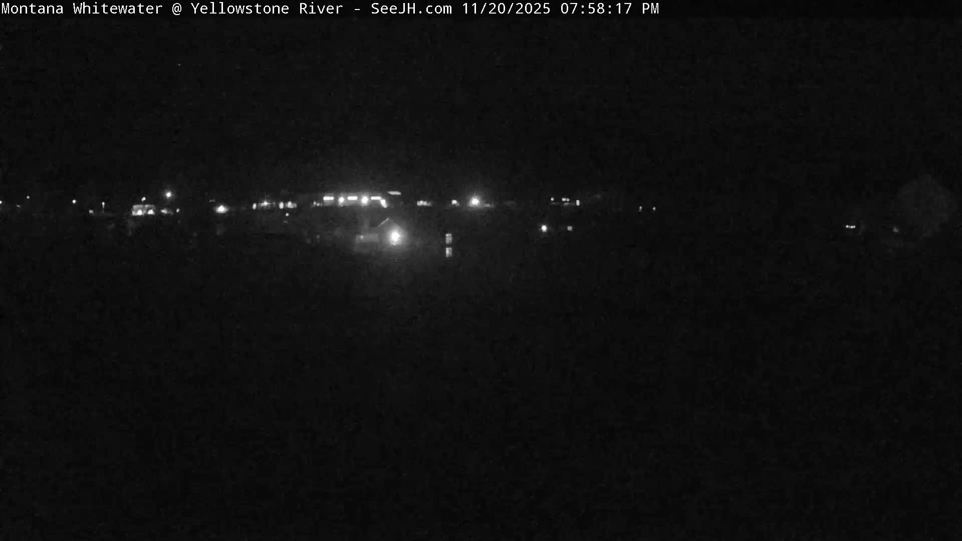 Gardiner Village & Yellowstone River  Live Cam - Gardnier, Park, Montana, USA