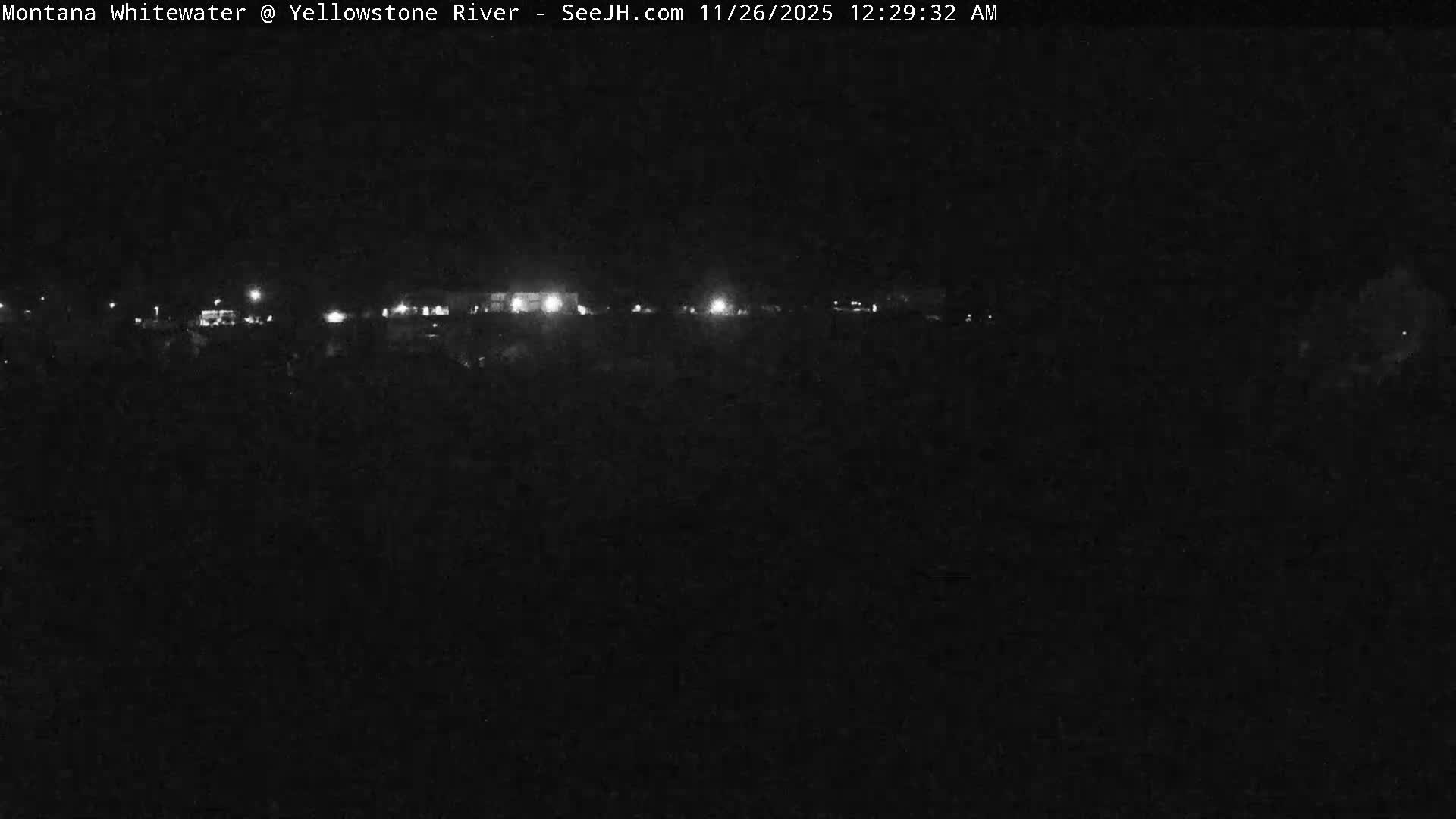 Gardiner Village & Yellowstone River  Live Cam - Gardnier, Park, Montana, USA