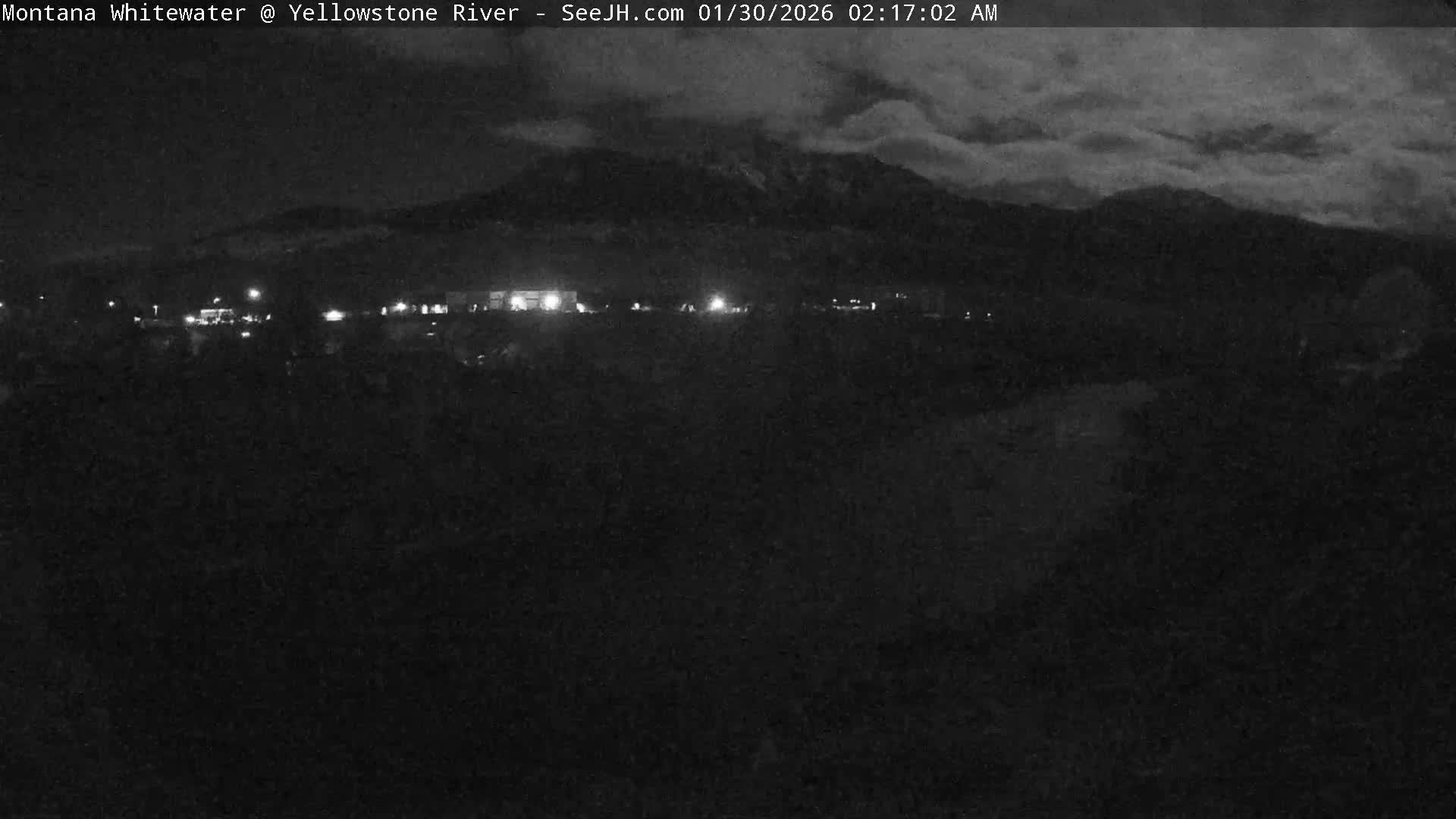 Gardiner Village & Yellowstone River  Live Cam - Gardnier, Park, Montana, USA