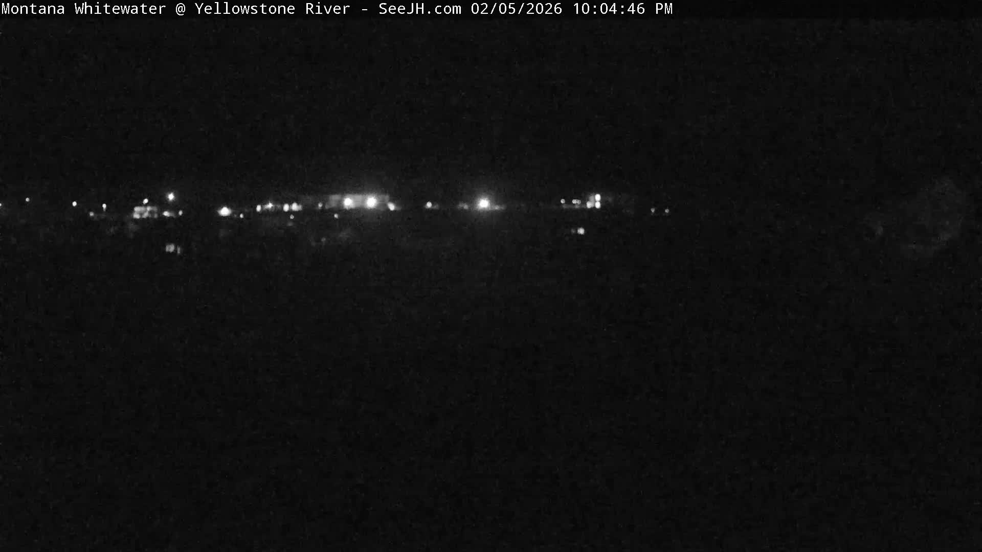 Gardiner Village & Yellowstone River  Live Cam - Gardnier, Park, Montana, USA
