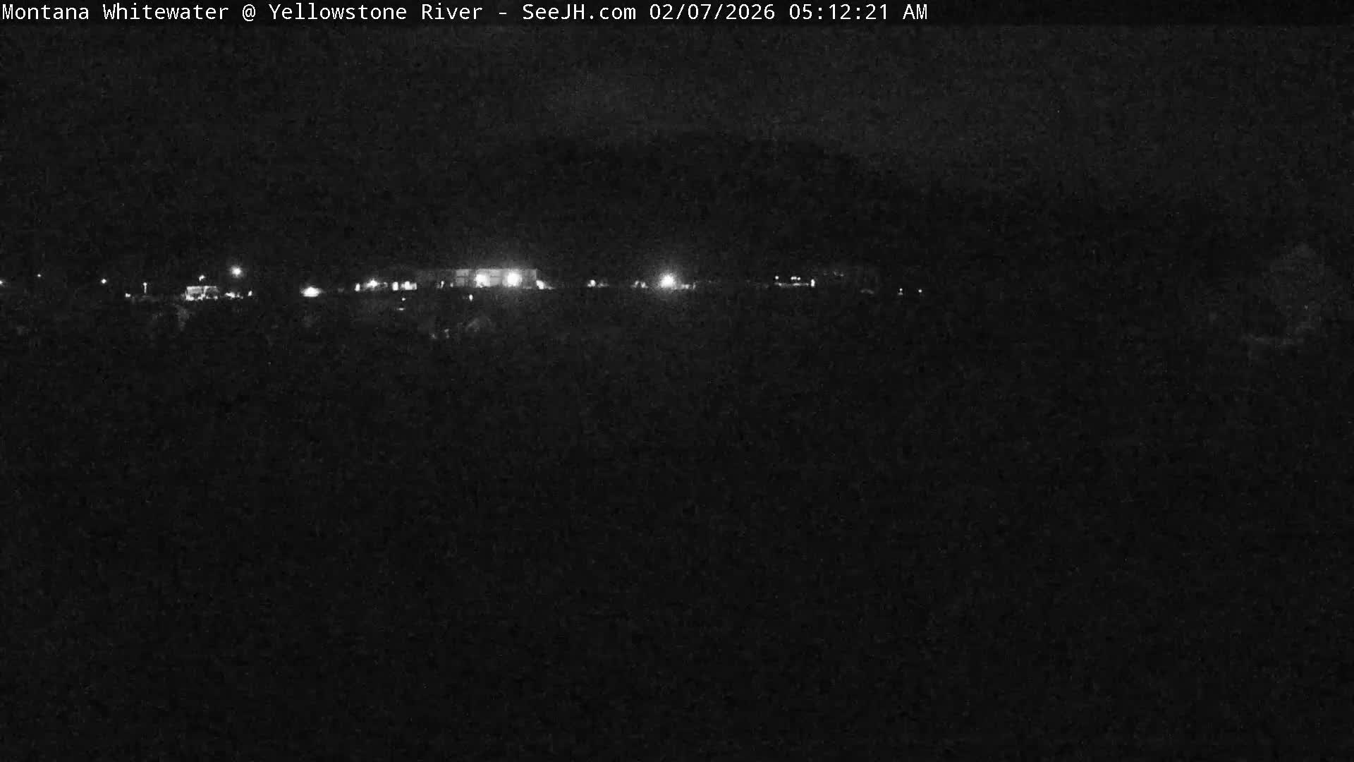 Gardiner Village & Yellowstone River  Live Cam - Gardnier, Park, Montana, USA