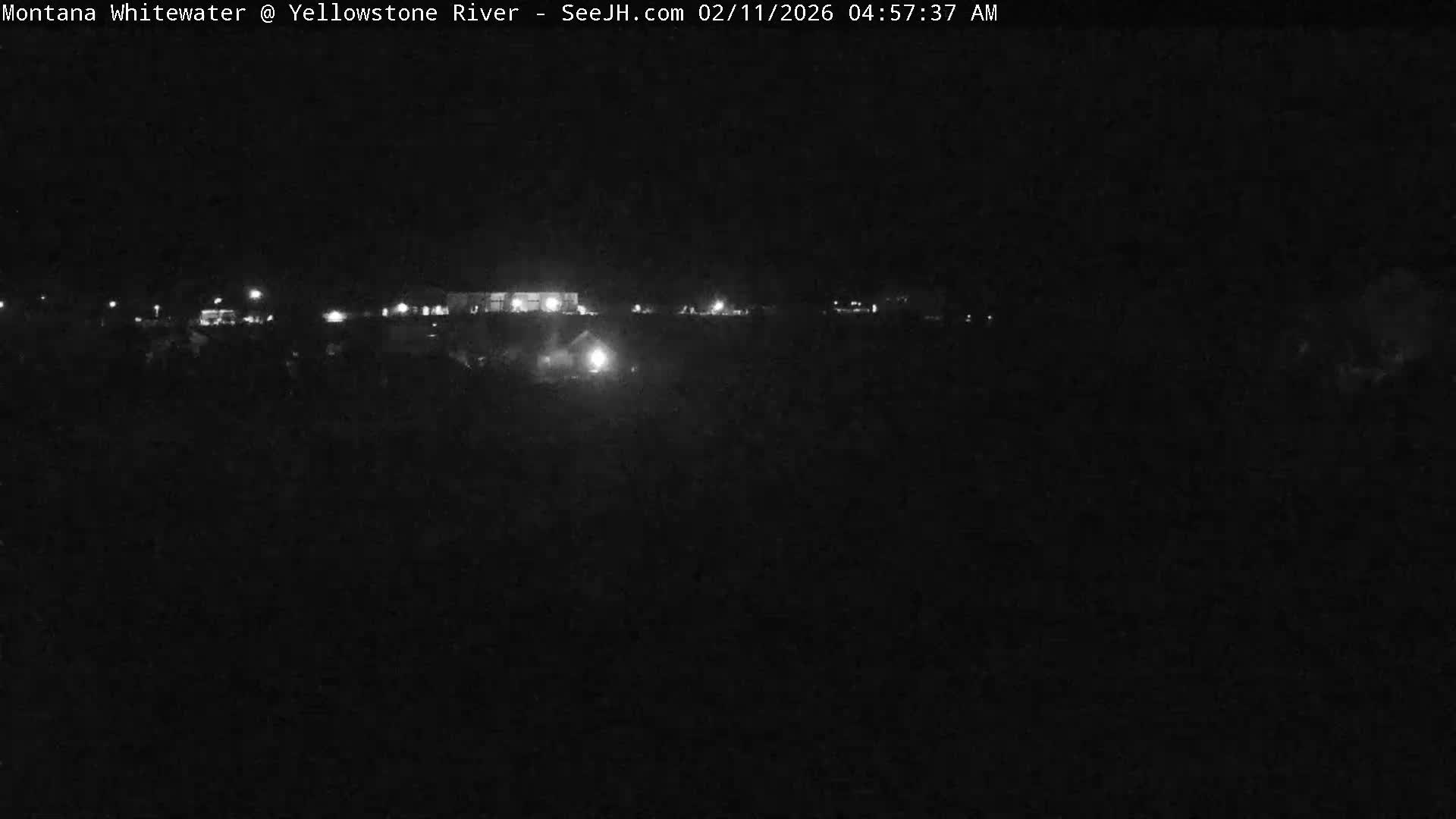 Gardiner Village & Yellowstone River  Live Cam - Gardnier, Park, Montana, USA