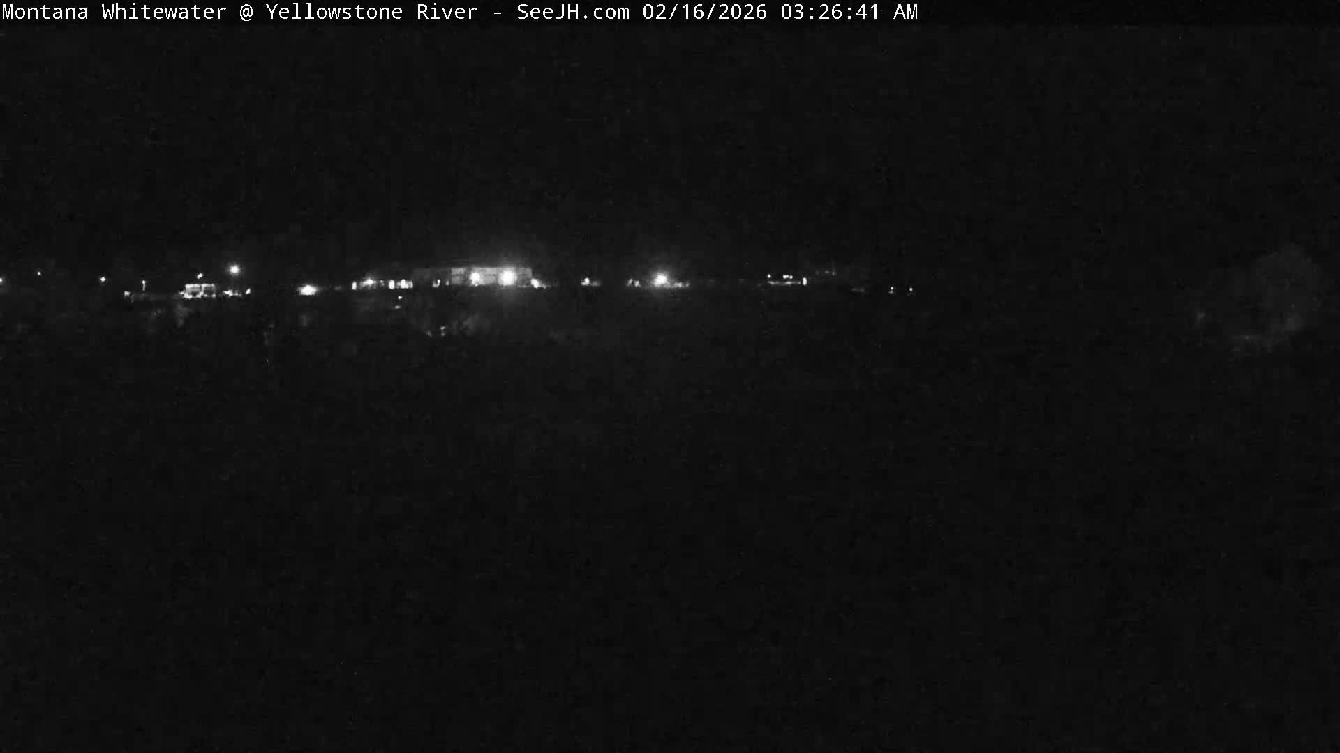 Gardiner Village & Yellowstone River  Live Cam - Gardnier, Park, Montana, USA