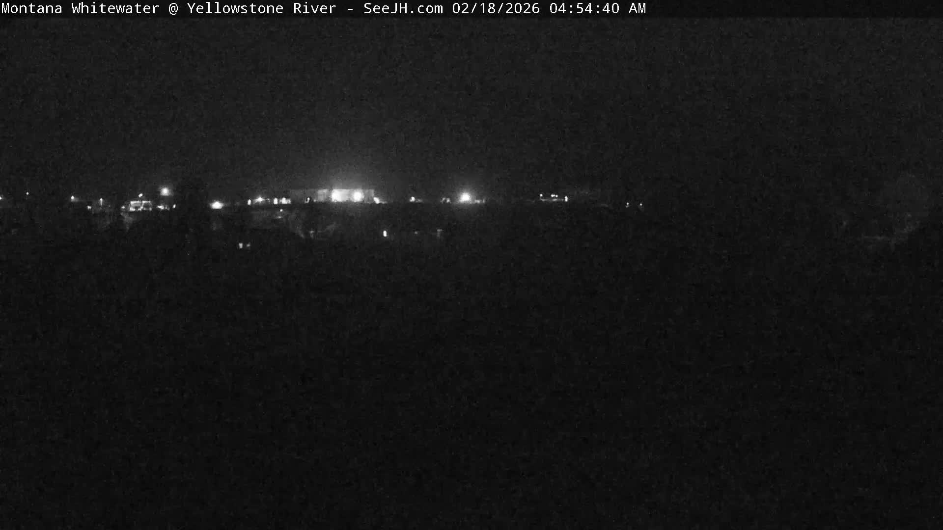 Gardiner Village & Yellowstone River  Live Cam - Gardnier, Park, Montana, USA