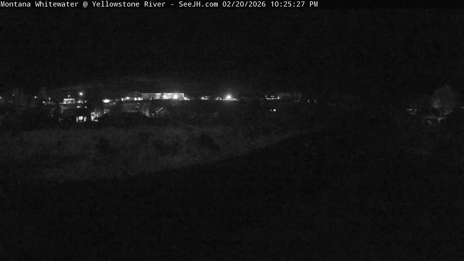 Gardiner Village & Yellowstone River  Live Cam - Gardnier, Park, Montana, USA