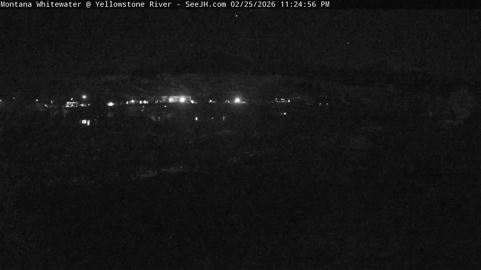 Gardiner Village & Yellowstone River  Live Cam - Gardnier, Park, Montana, USA