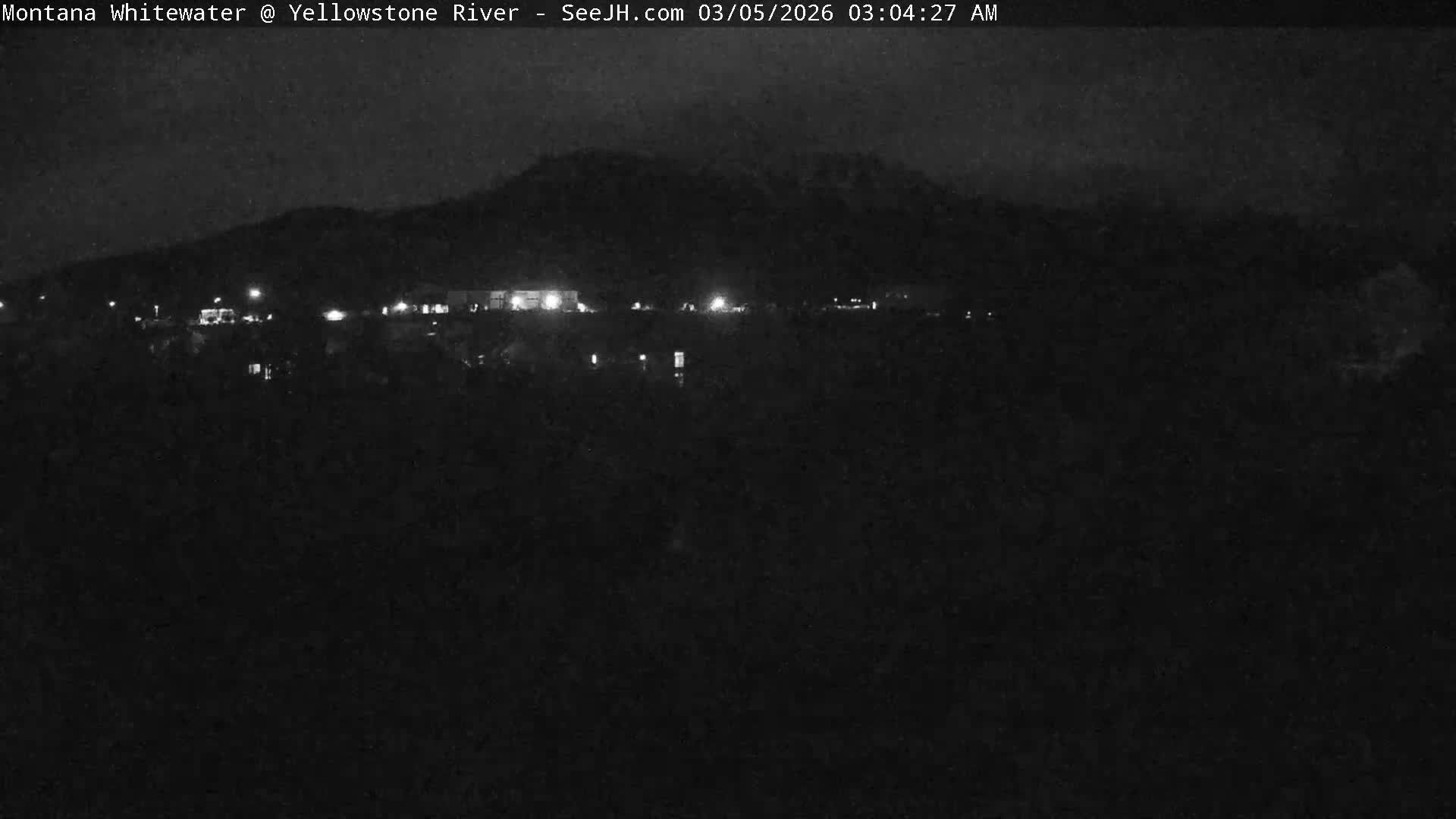 Gardiner Village & Yellowstone River  Live Cam - Gardnier, Park, Montana, USA