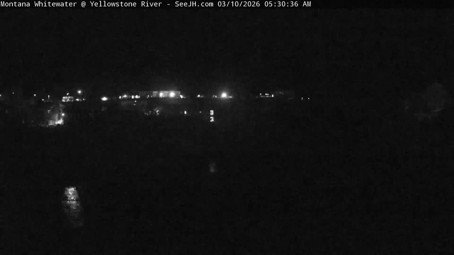 Gardiner Village & Yellowstone River  Live Cam - Gardnier, Park, Montana, USA