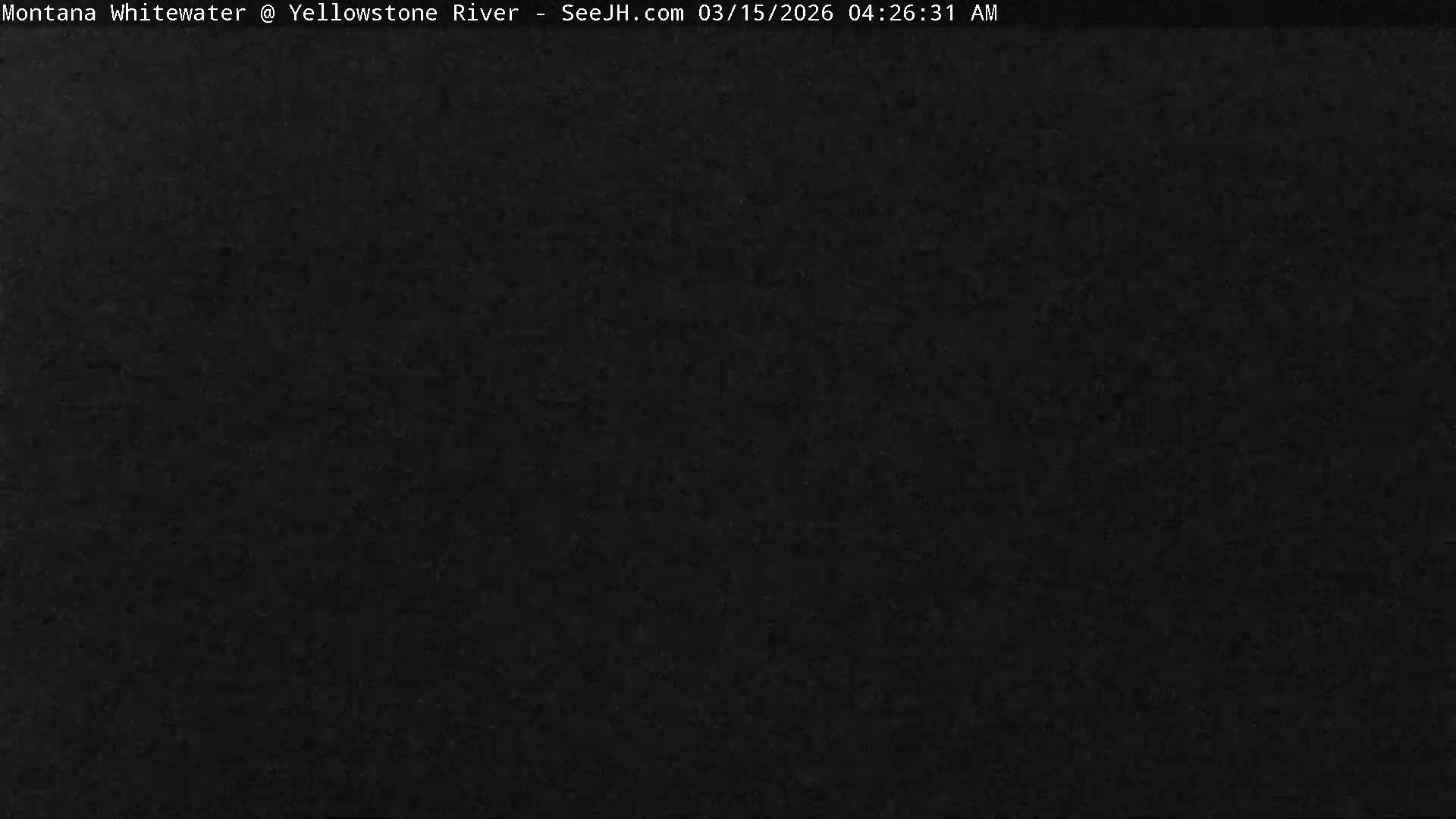 Gardiner Village & Yellowstone River  Live Cam - Gardnier, Park, Montana, USA