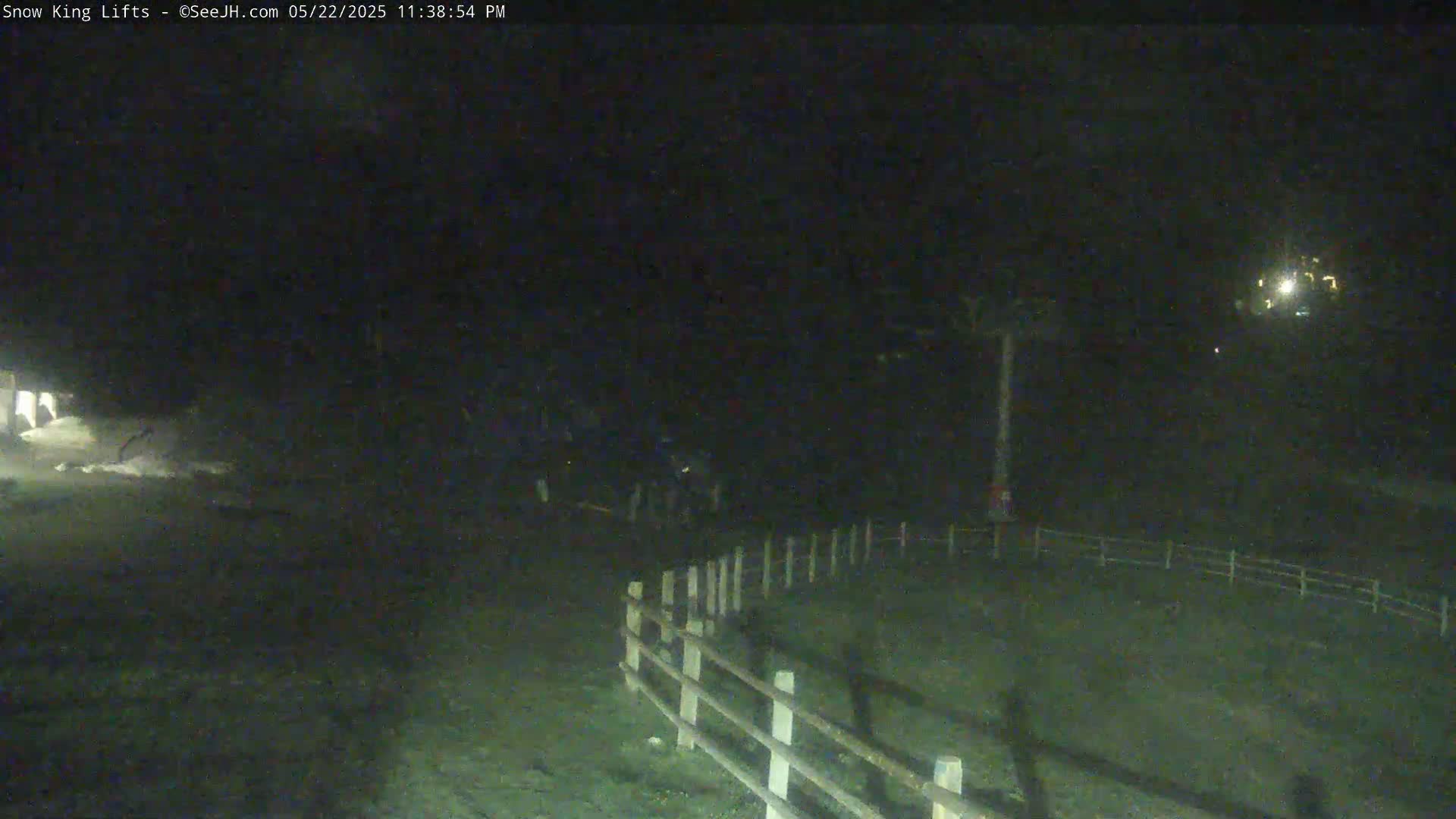 Jackson, Snow King Mountain Ski Slope & Lifts Live Cam - Jackson, Teton, Wyoming, USA