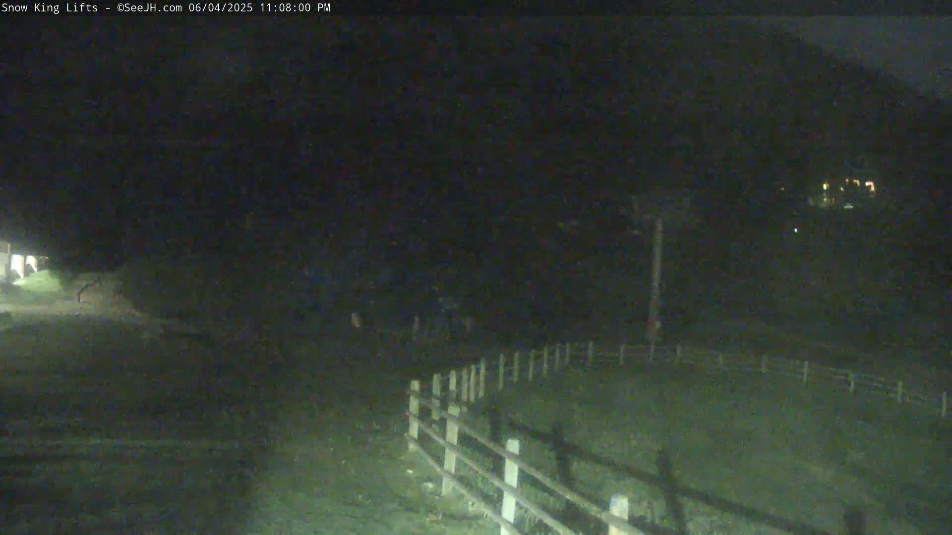 Jackson, Snow King Mountain Ski Slope & Lifts Live Cam - Jackson, Teton, Wyoming, USA