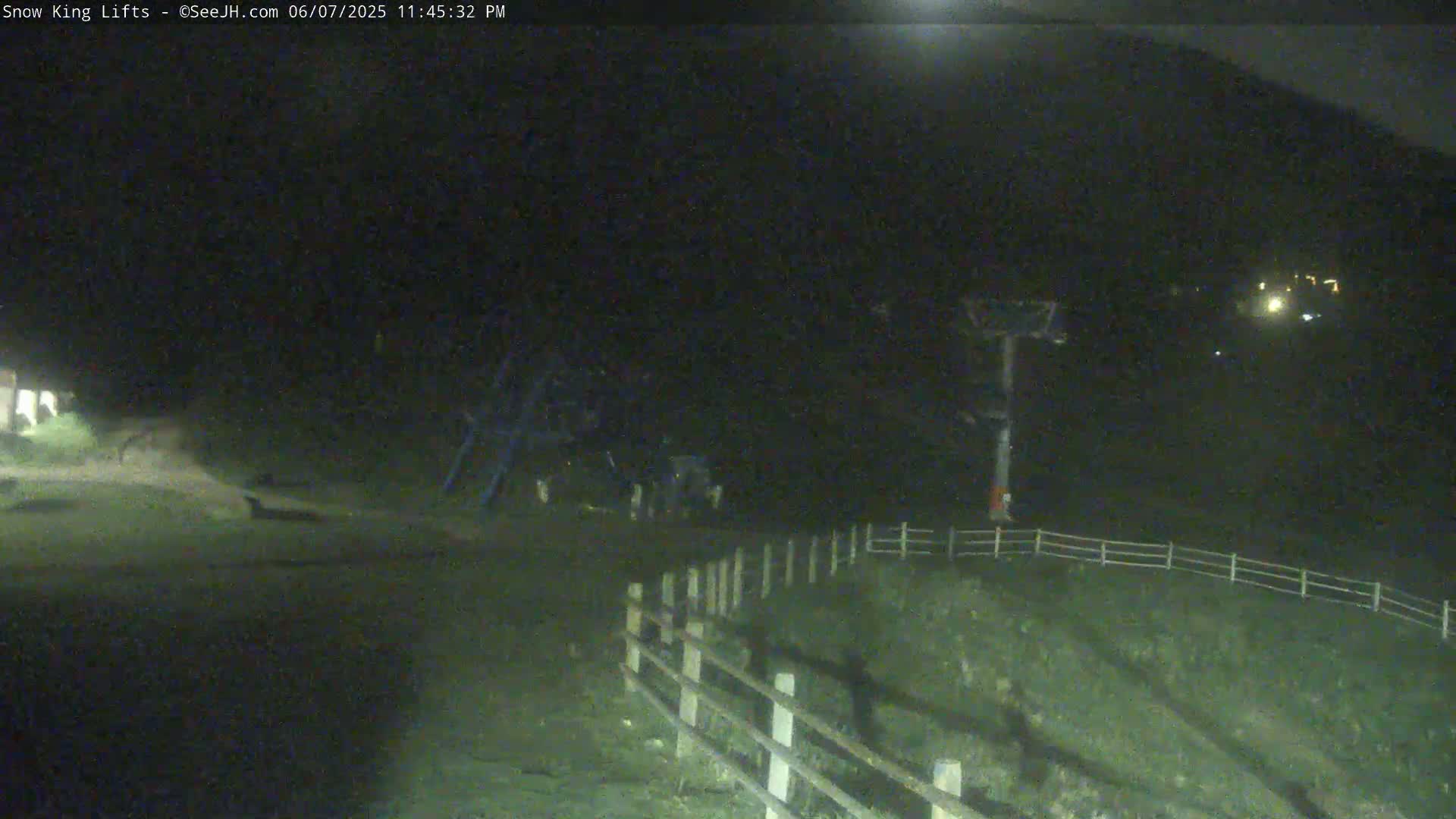 Jackson, Snow King Mountain Ski Slope & Lifts Live Cam - Jackson, Teton, Wyoming, USA