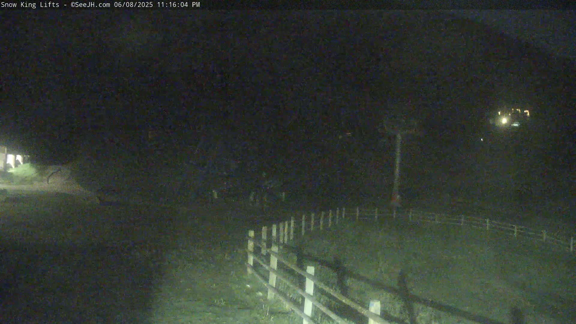 Jackson, Snow King Mountain Ski Slope & Lifts Live Cam - Jackson, Teton, Wyoming, USA