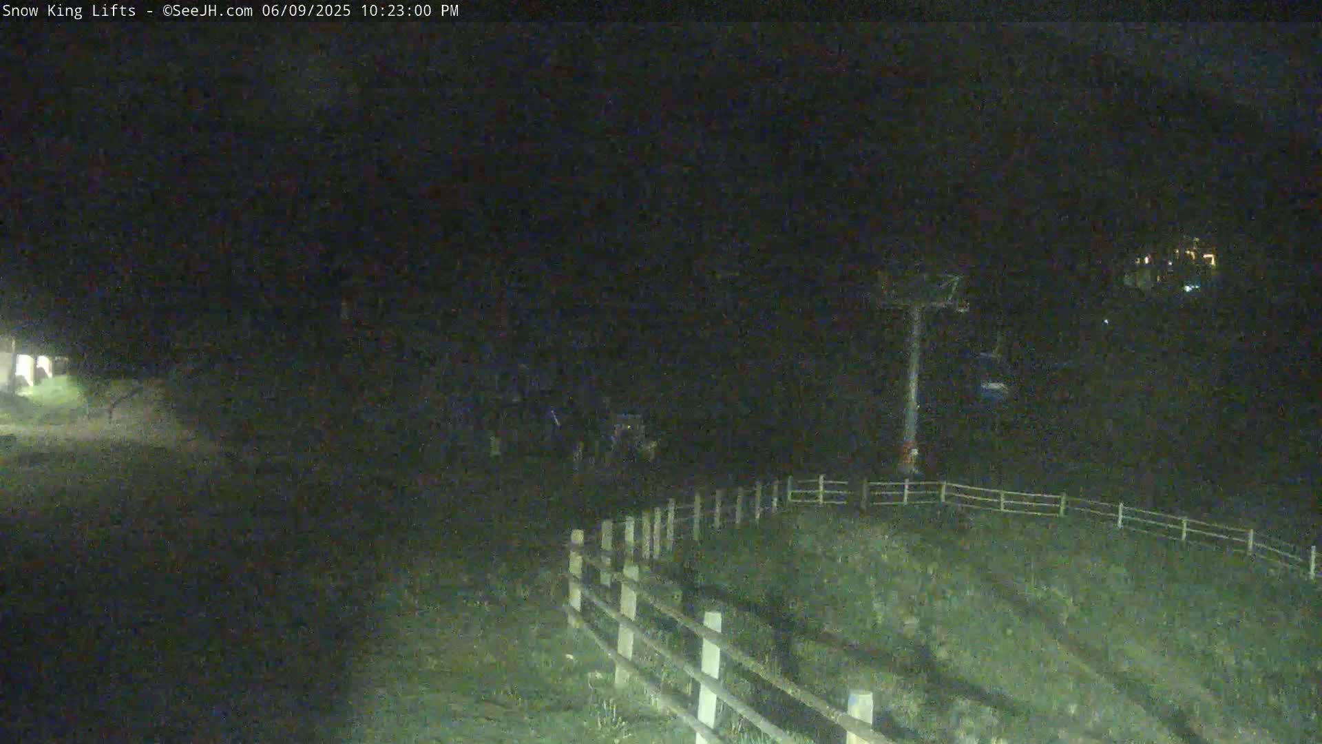 Jackson, Snow King Mountain Ski Slope & Lifts Live Cam - Jackson, Teton, Wyoming, USA