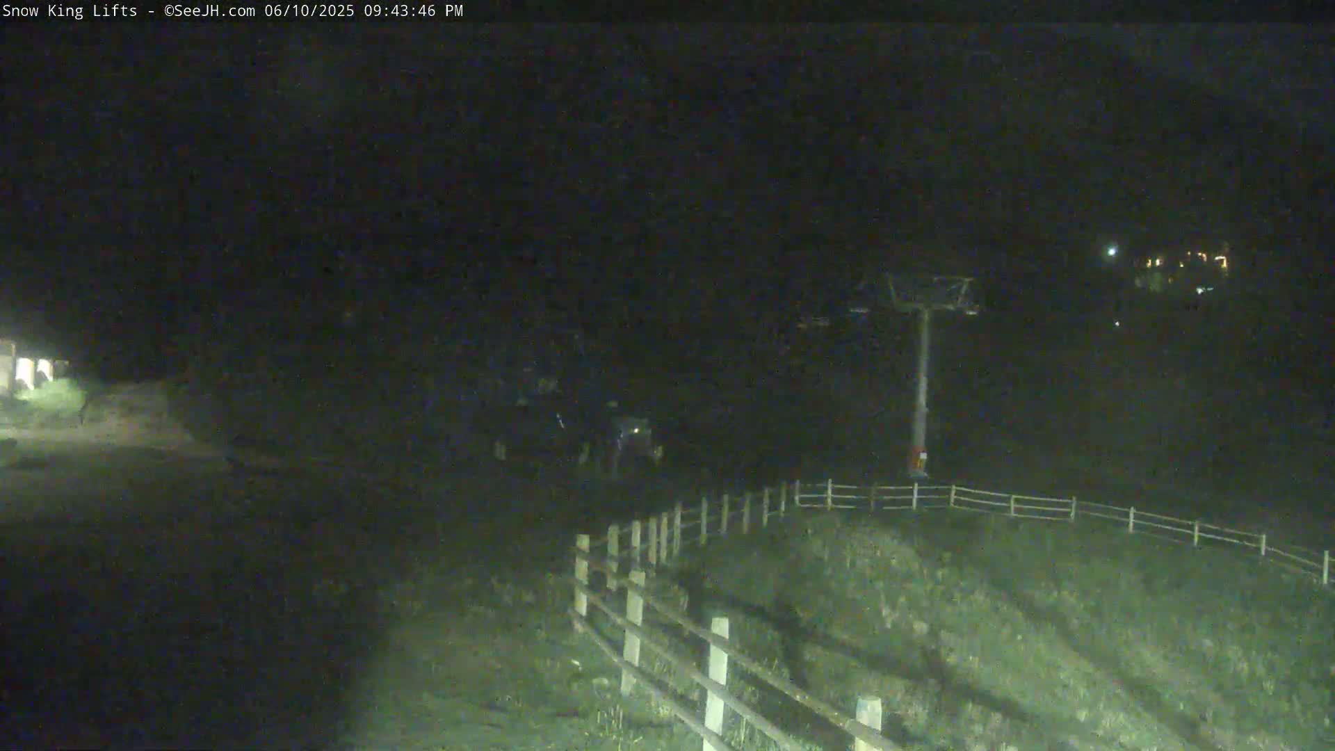 Jackson, Snow King Mountain Ski Slope & Lifts Live Cam - Jackson, Teton, Wyoming, USA