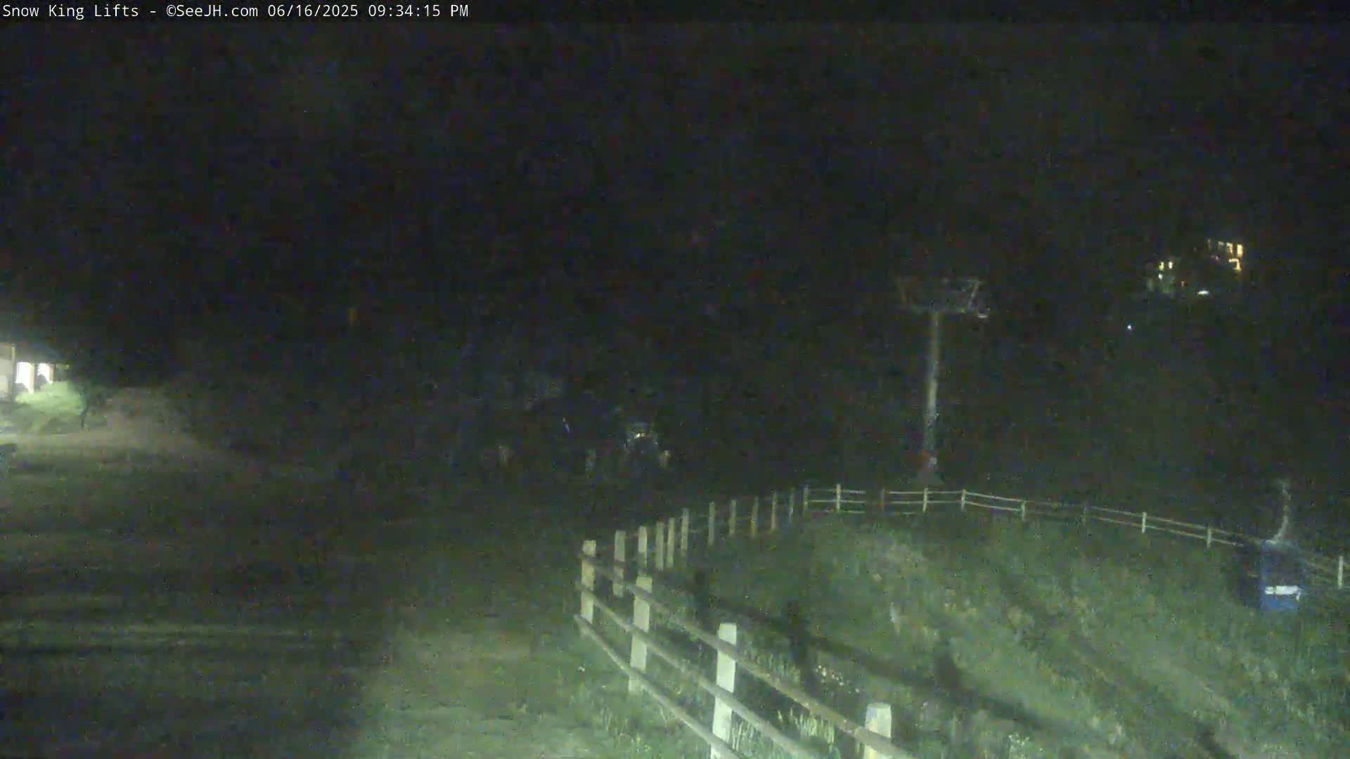 Jackson, Snow King Mountain Ski Slope & Lifts Live Cam - Jackson, Teton, Wyoming, USA