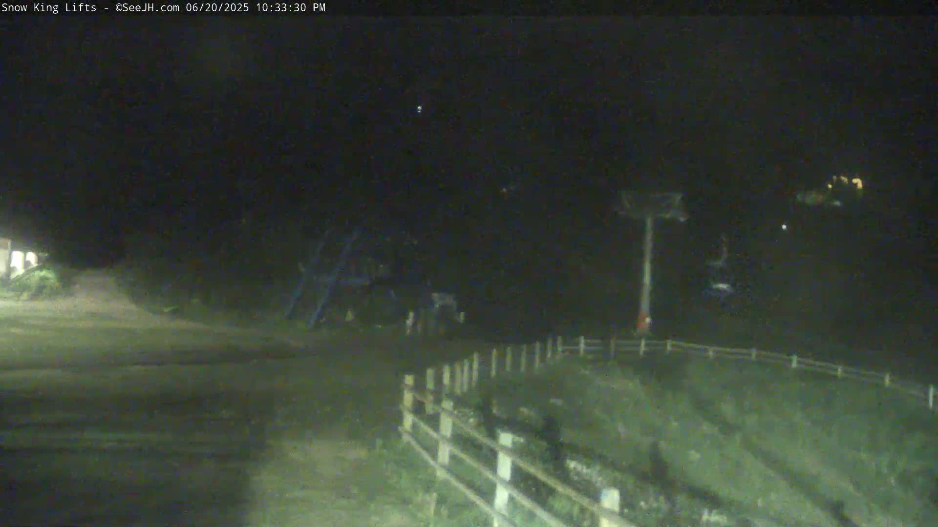 Jackson, Snow King Mountain Ski Slope & Lifts Live Cam - Jackson, Teton, Wyoming, USA