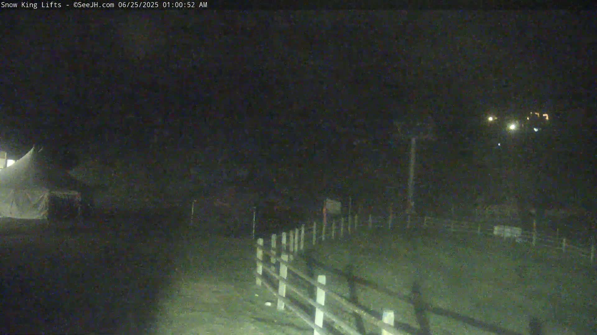 Jackson, Snow King Mountain Ski Slope & Lifts Live Cam - Jackson, Teton, Wyoming, USA