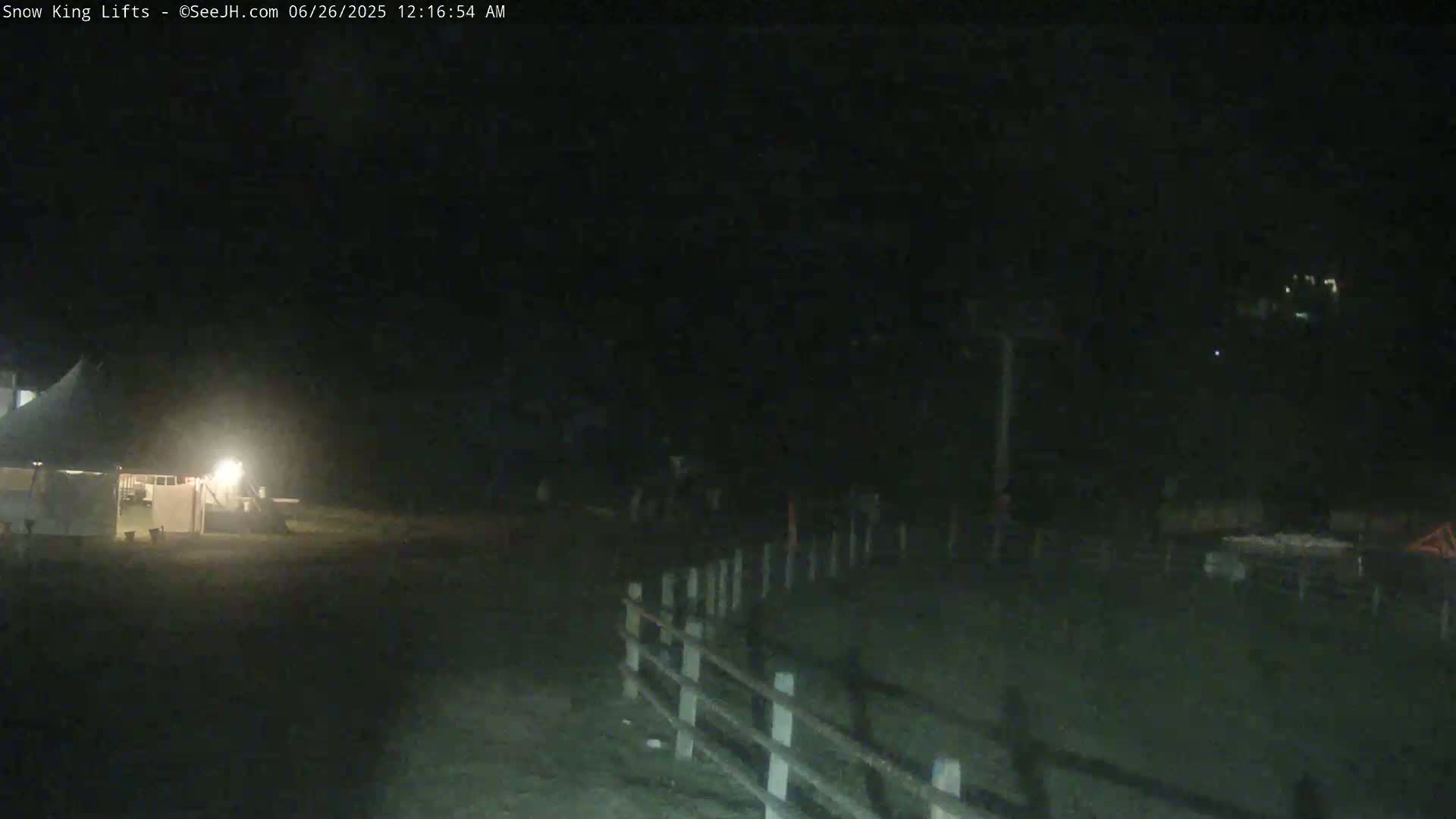 Jackson, Snow King Mountain Ski Slope & Lifts Live Cam - Jackson, Teton, Wyoming, USA