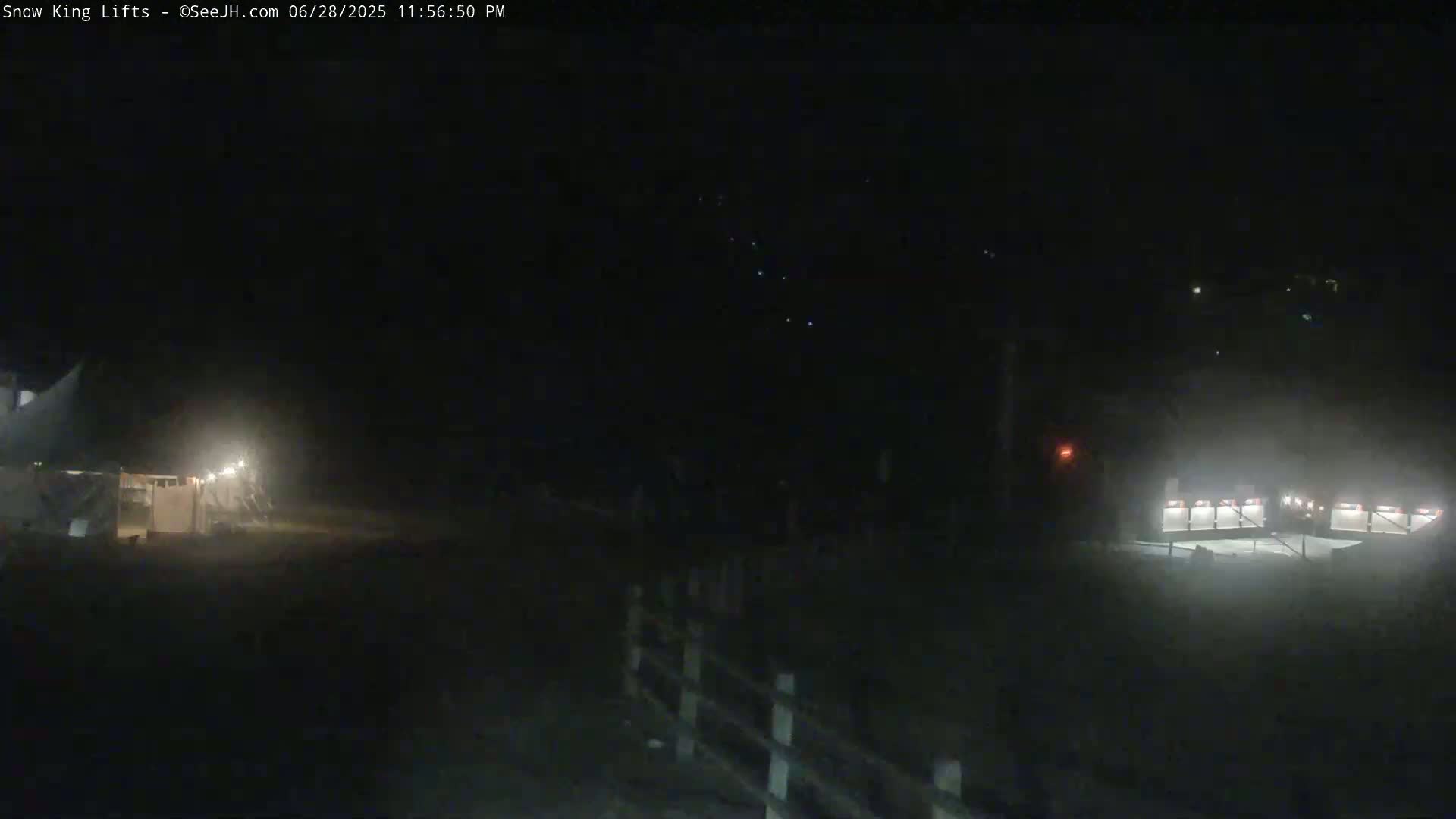 Jackson, Snow King Mountain Ski Slope & Lifts Live Cam - Jackson, Teton, Wyoming, USA
