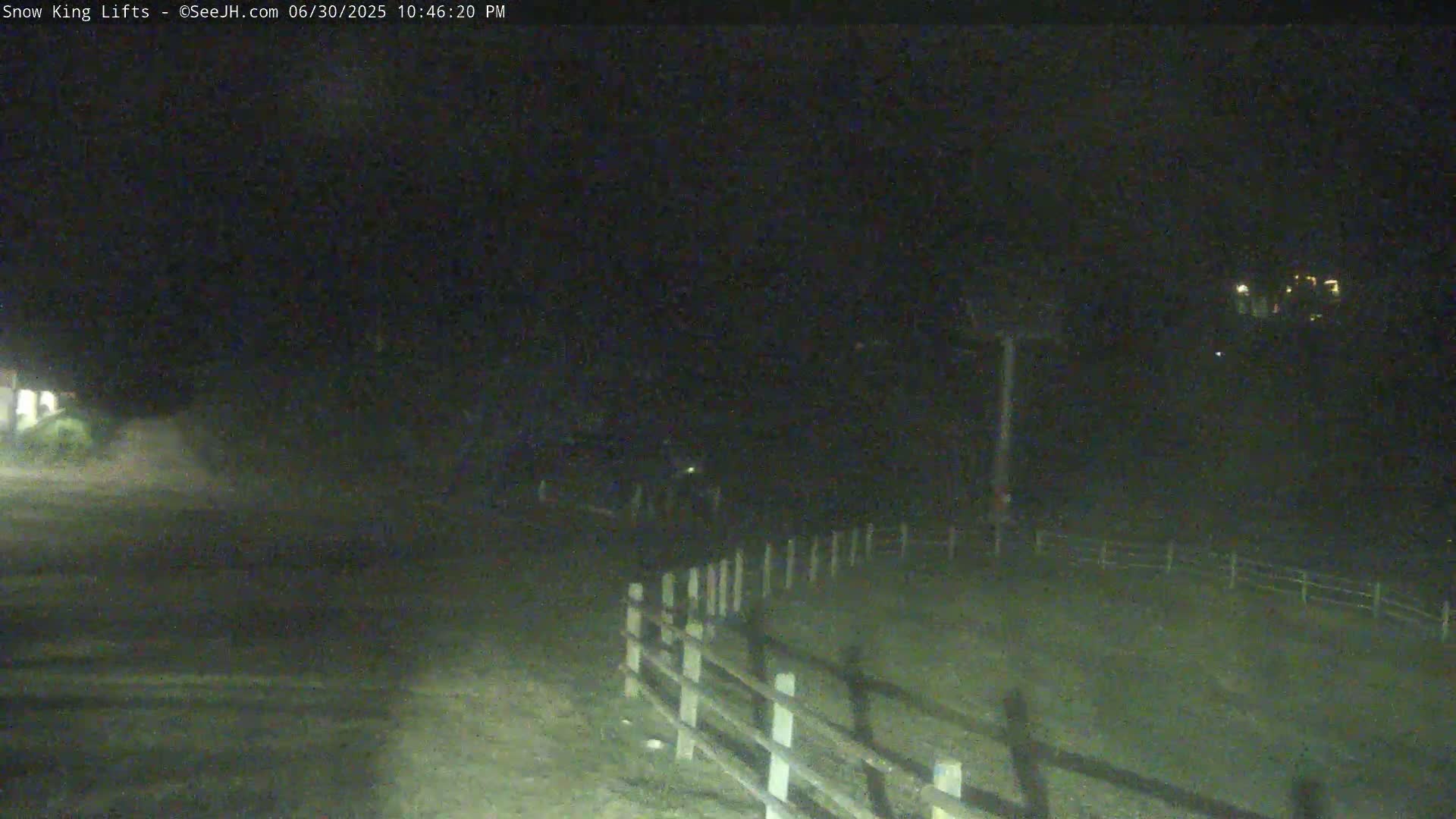 Jackson, Snow King Mountain Ski Slope & Lifts Live Cam - Jackson, Teton, Wyoming, USA
