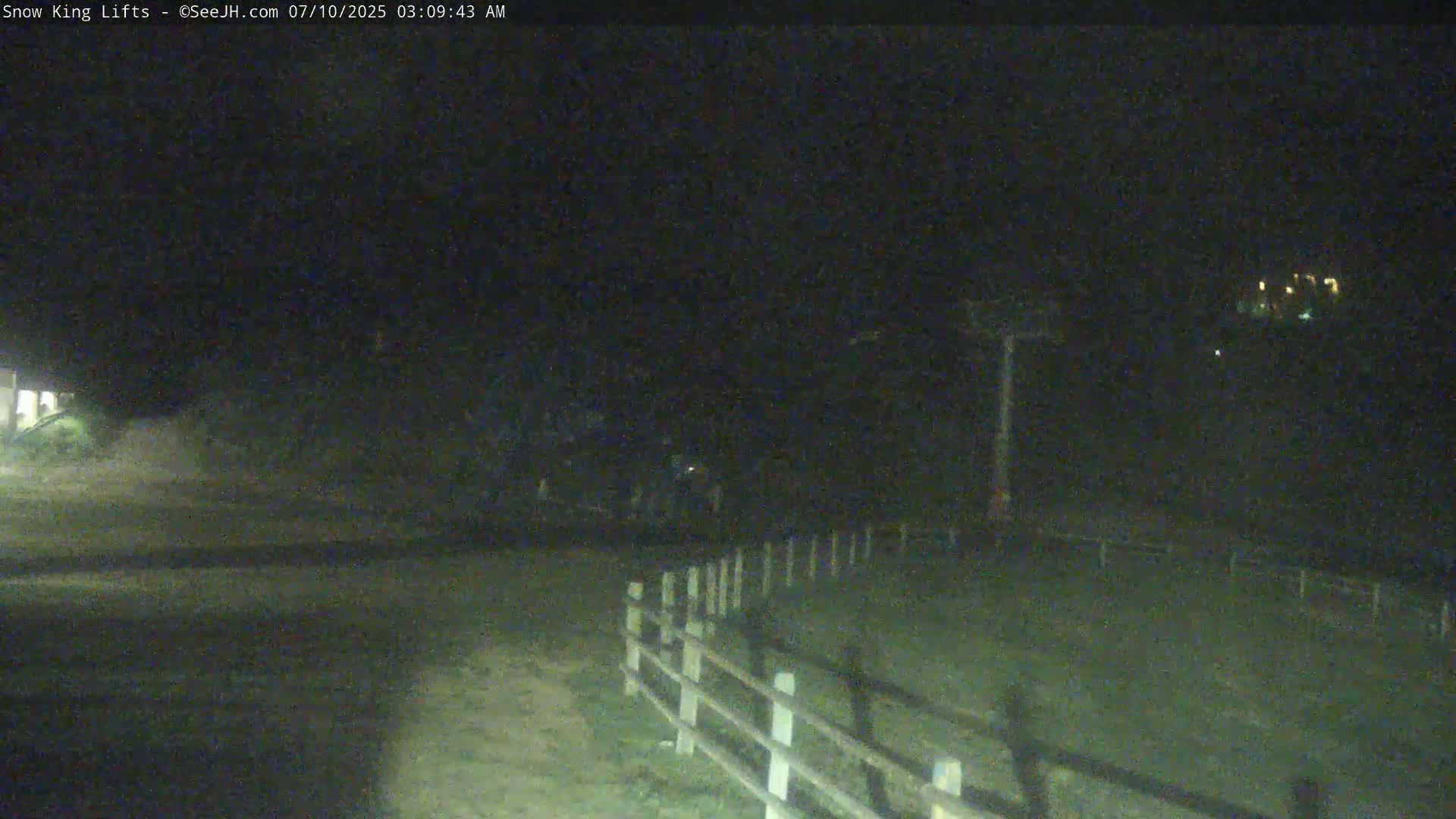 Jackson, Snow King Mountain Ski Slope & Lifts Live Cam - Jackson, Teton, Wyoming, USA