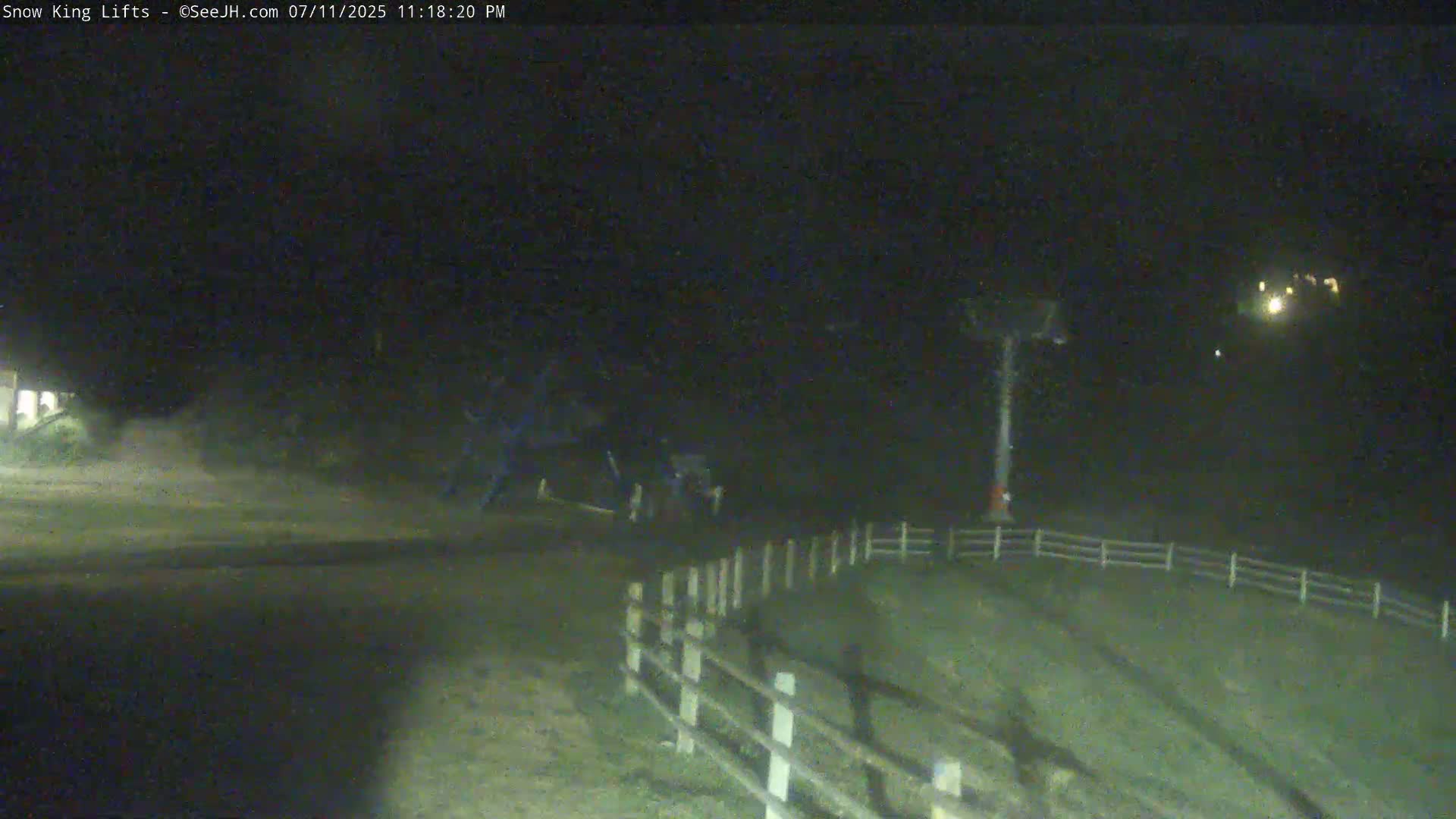 Jackson, Snow King Mountain Ski Slope & Lifts Live Cam - Jackson, Teton, Wyoming, USA