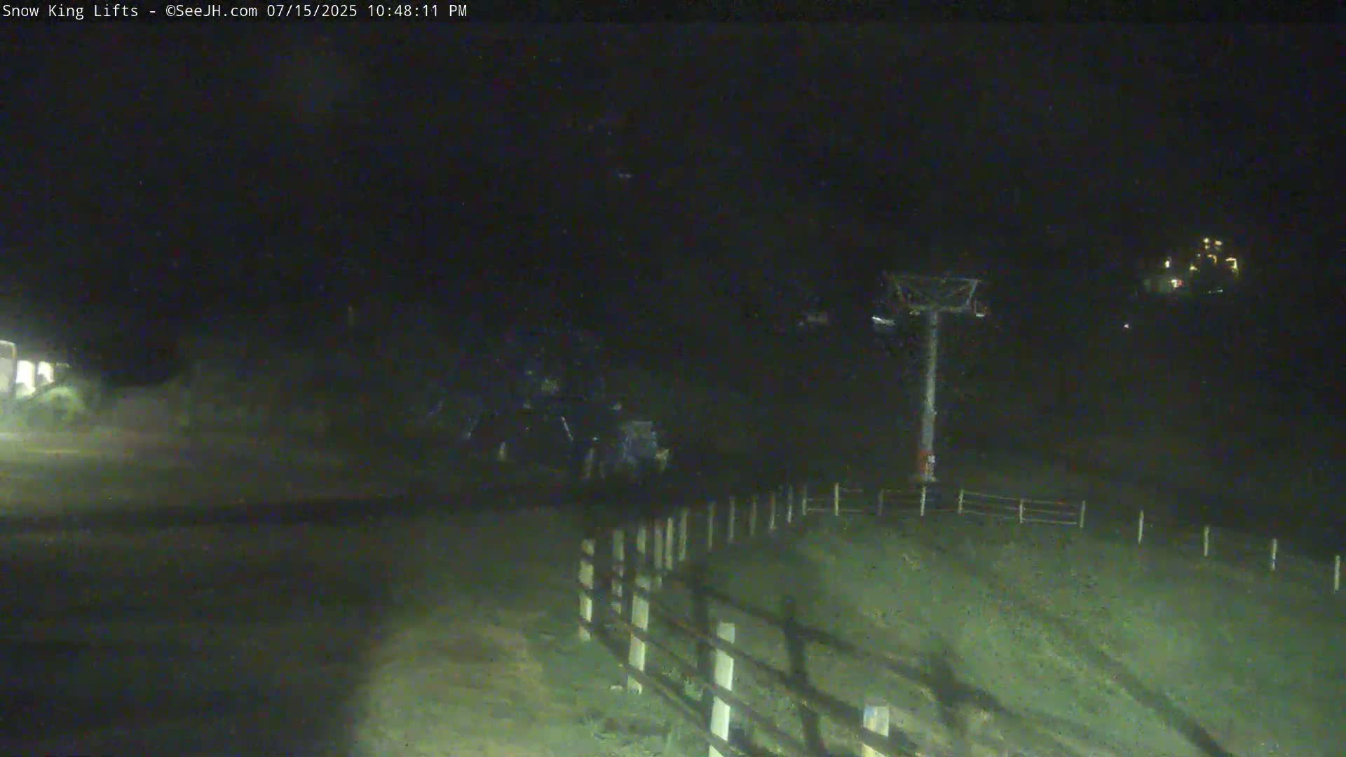 Jackson, Snow King Mountain Ski Slope & Lifts Live Cam - Jackson, Teton, Wyoming, USA