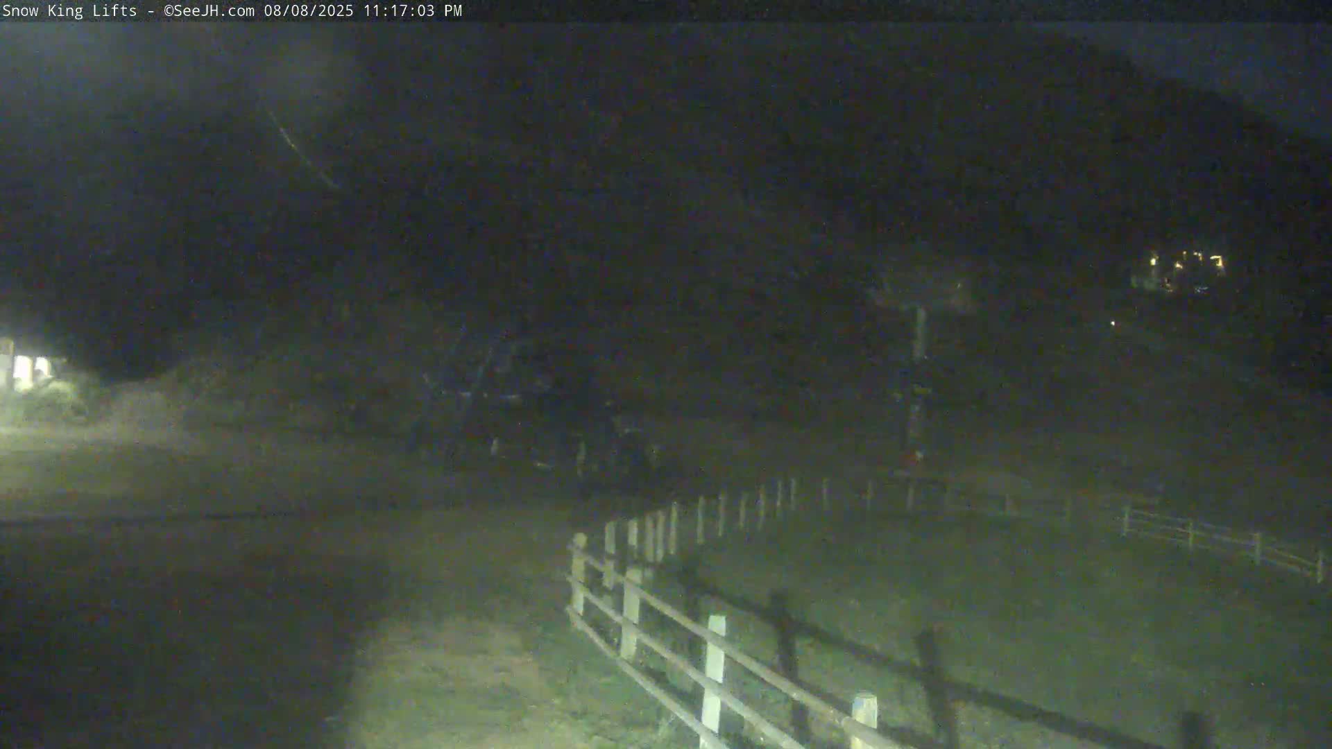 Jackson, Snow King Mountain Ski Slope & Lifts Live Cam - Jackson, Teton, Wyoming, USA