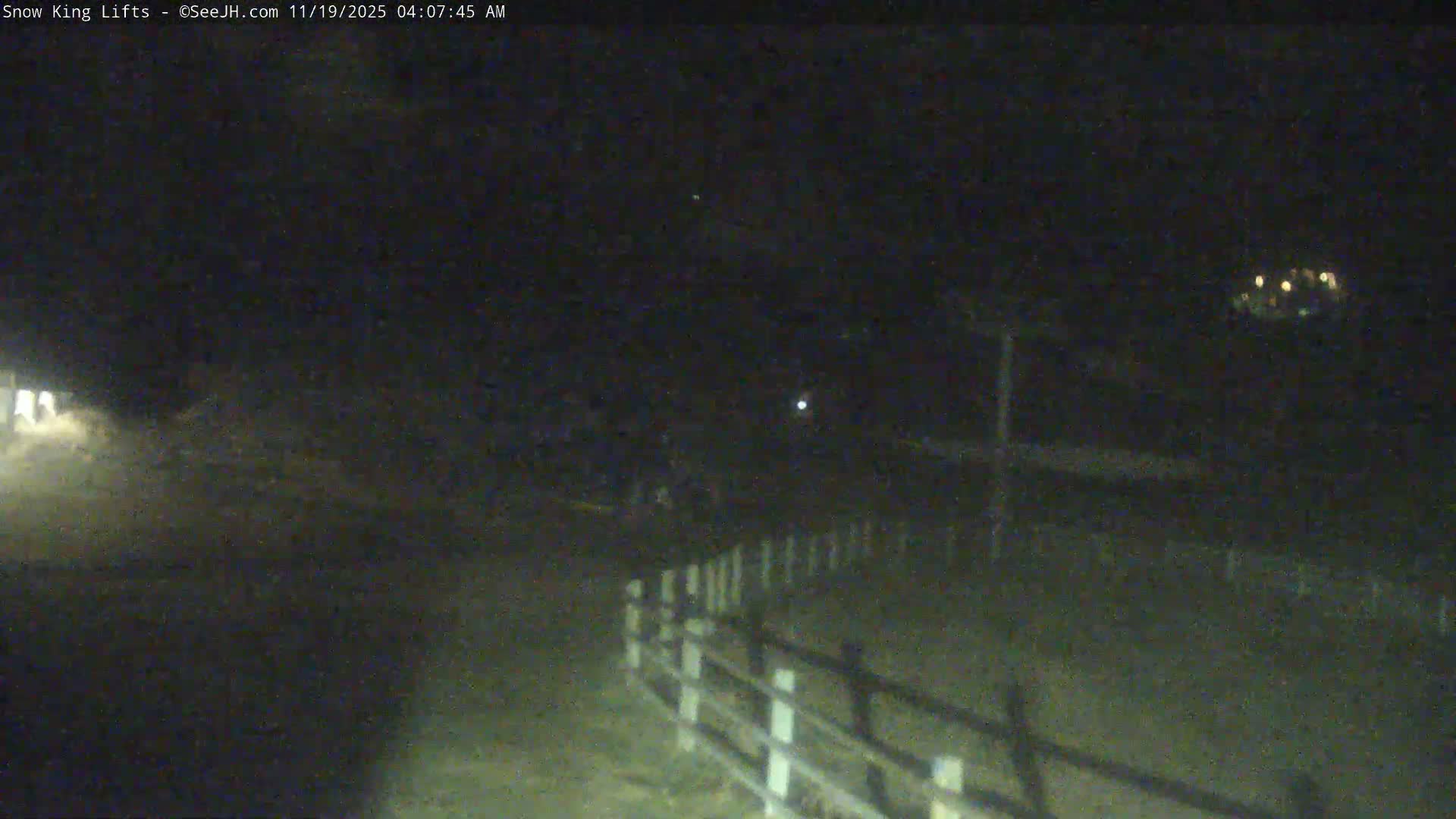 Jackson, Snow King Mountain Ski Slope & Lifts Live Cam - Jackson, Teton, Wyoming, USA