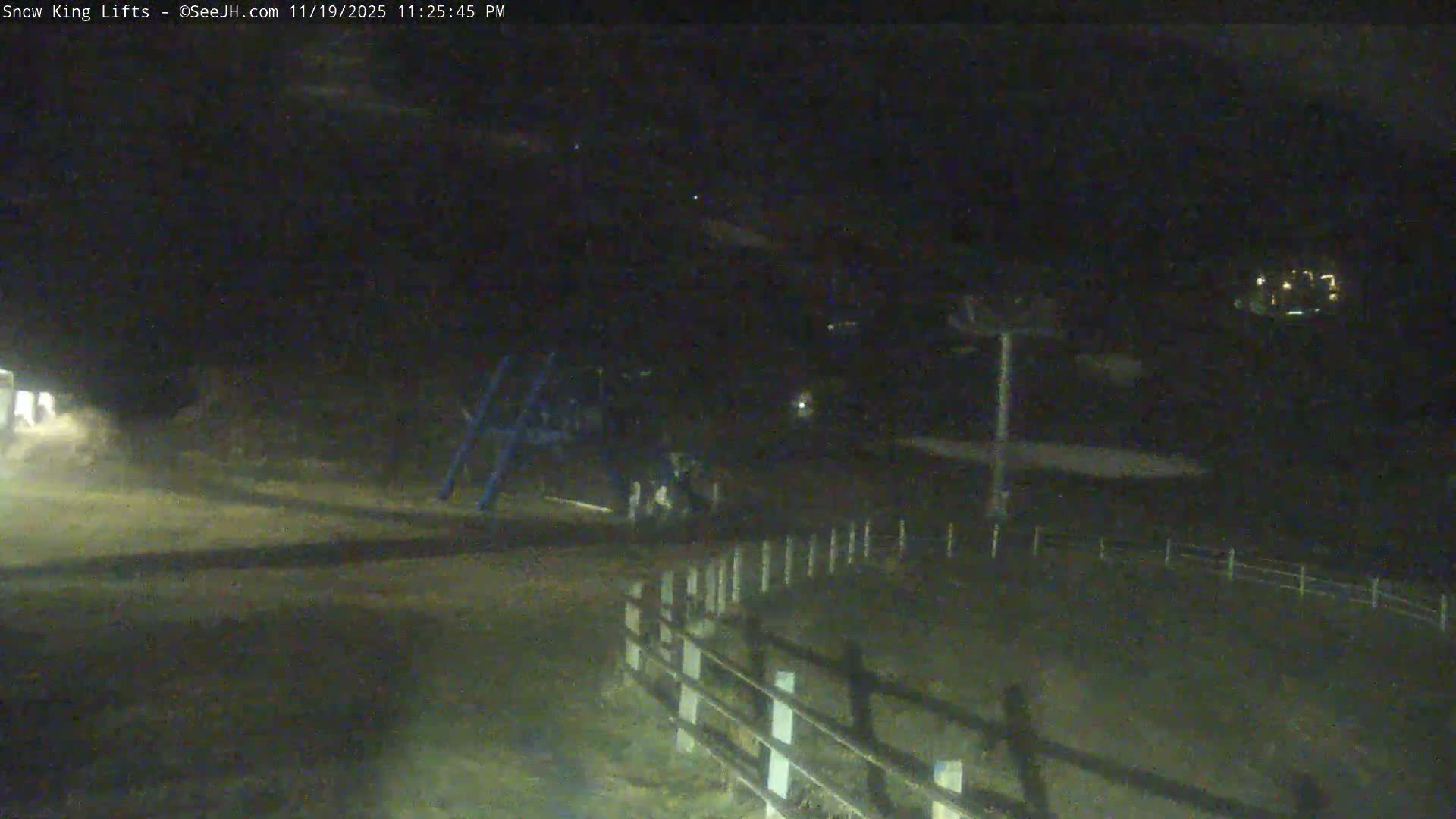 Jackson, Snow King Mountain Ski Slope & Lifts Live Cam - Jackson, Teton, Wyoming, USA