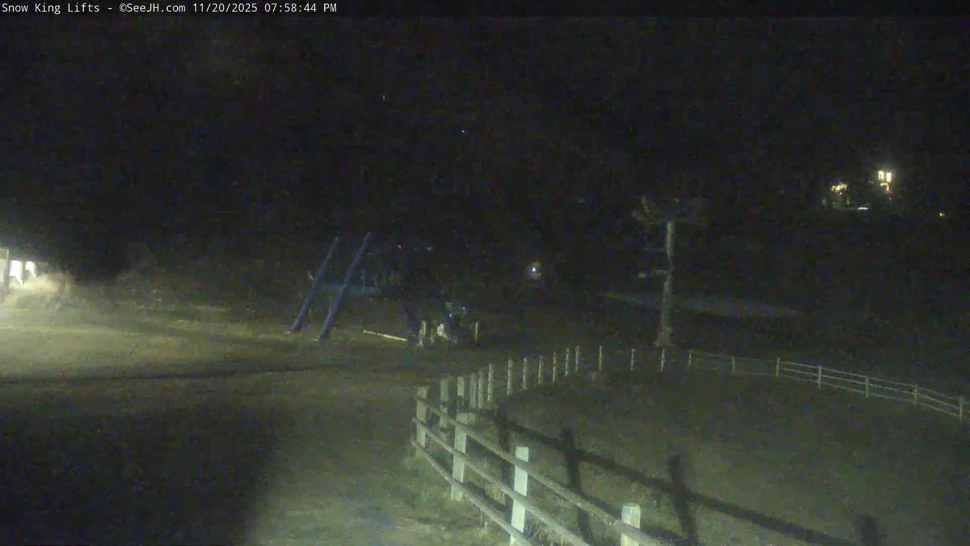 Jackson, Snow King Mountain Ski Slope & Lifts Live Cam - Jackson, Teton, Wyoming, USA