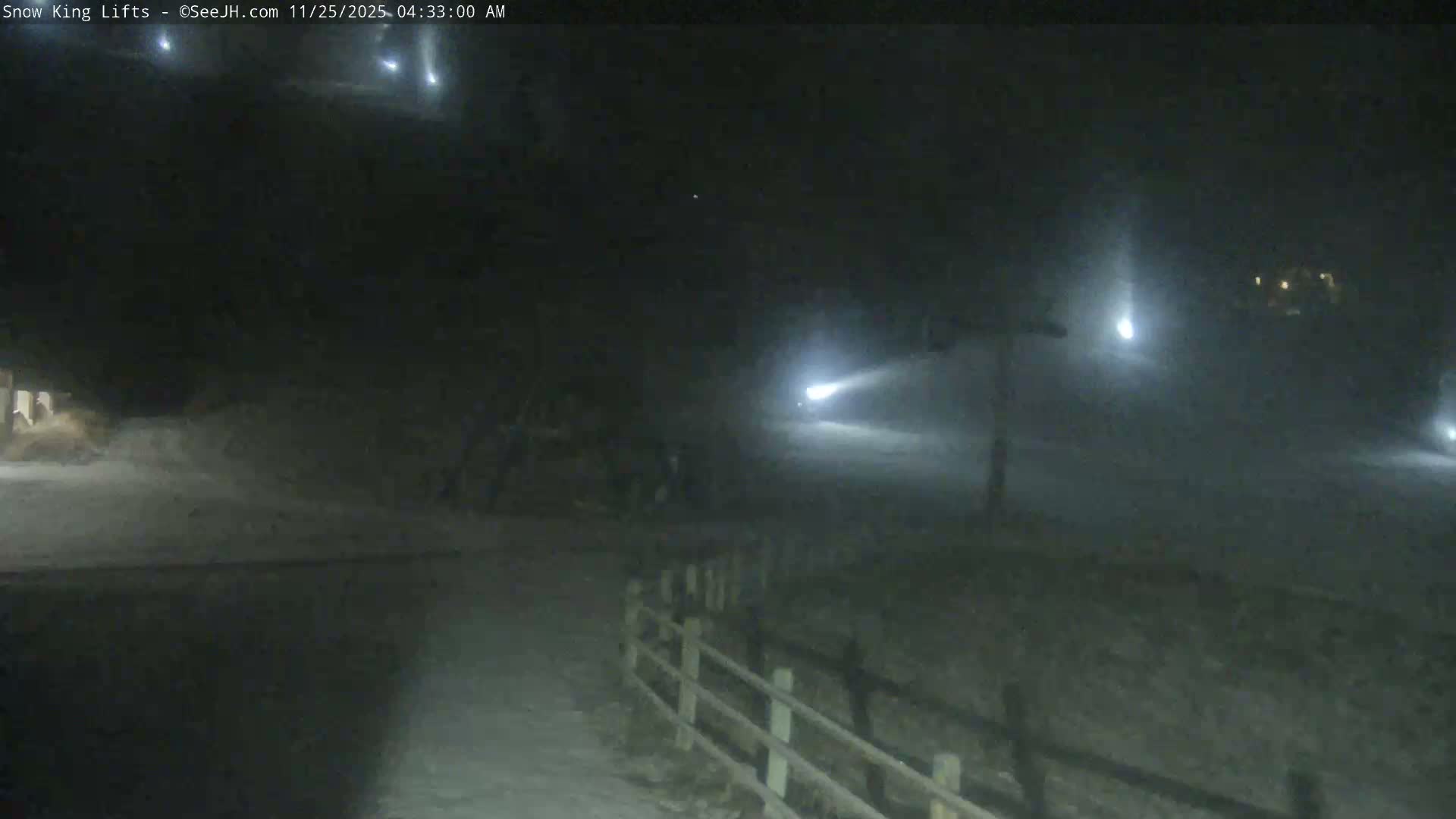 Jackson, Snow King Mountain Ski Slope & Lifts Live Cam - Jackson, Teton, Wyoming, USA