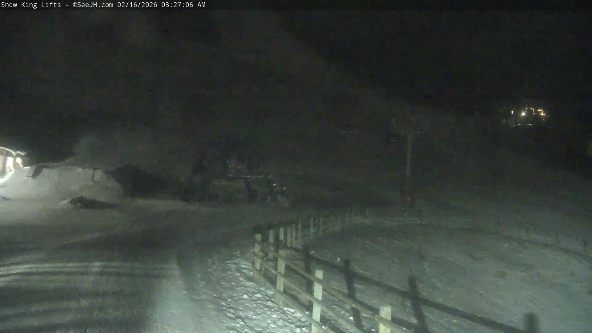 Jackson, Snow King Mountain Ski Slope & Lifts Live Cam - Jackson, Teton, Wyoming, USA