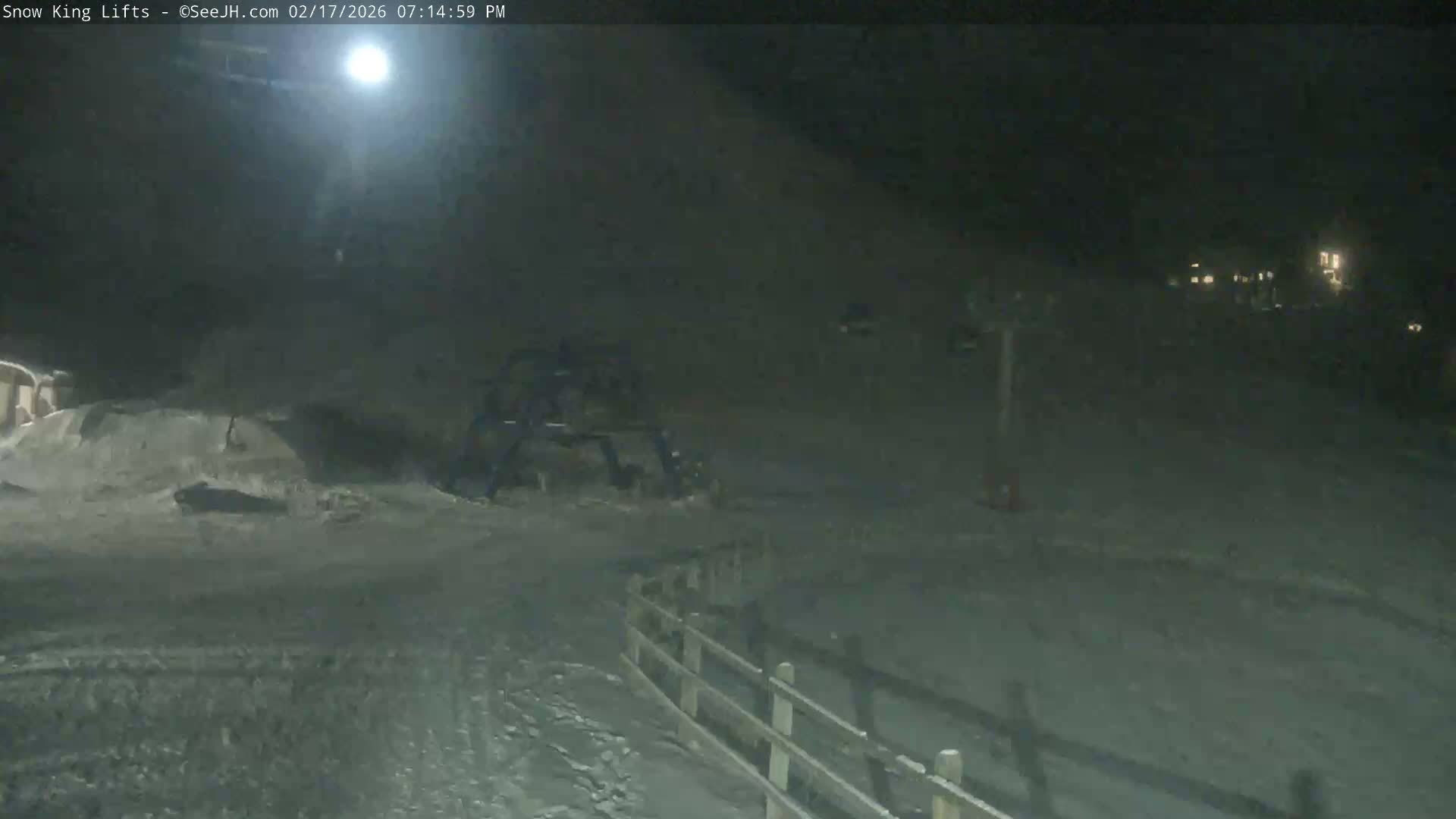 Jackson, Snow King Mountain Ski Slope & Lifts Live Cam - Jackson, Teton, Wyoming, USA