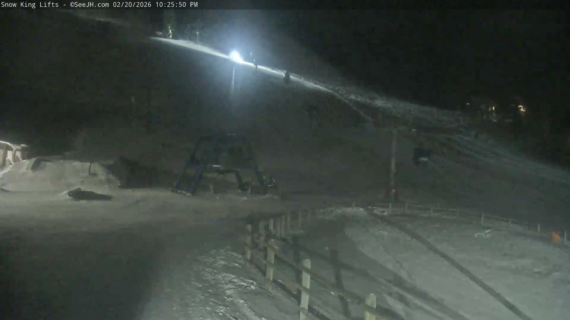 Jackson, Snow King Mountain Ski Slope & Lifts Live Cam - Jackson, Teton, Wyoming, USA
