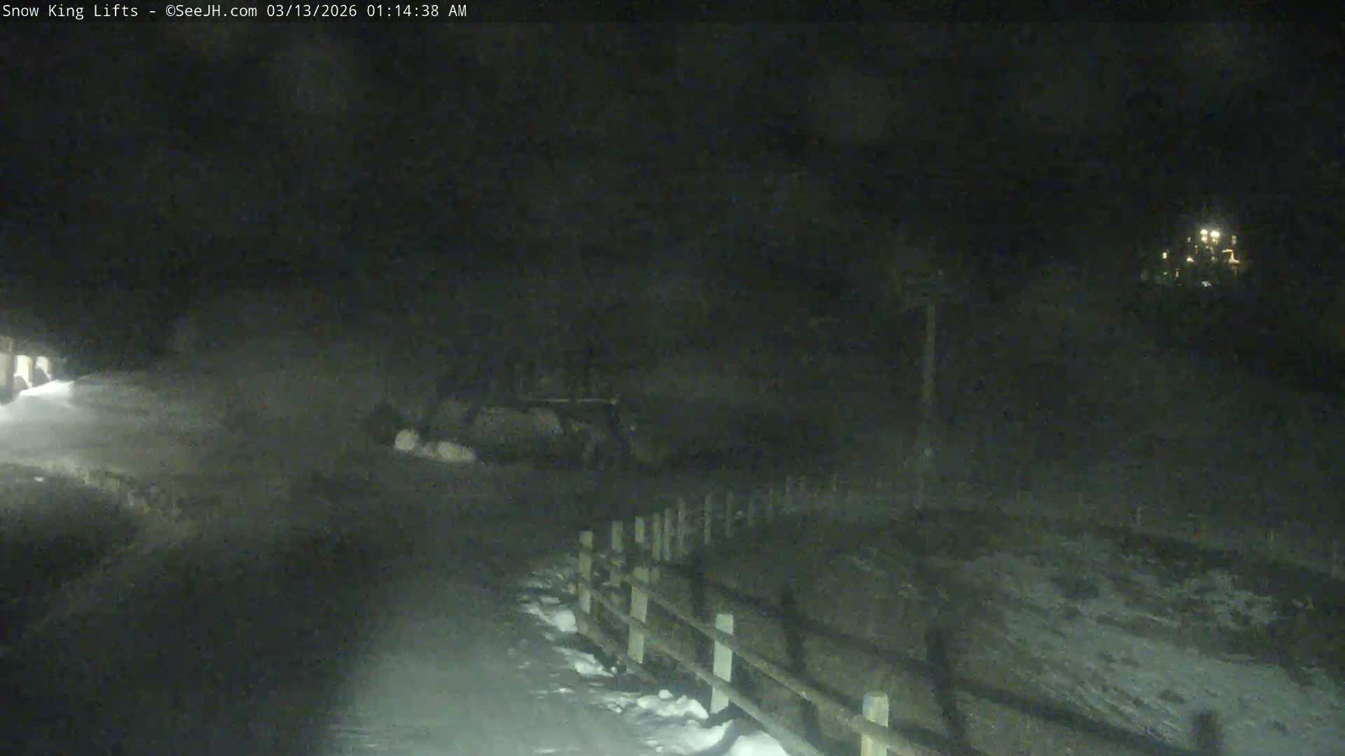 Jackson, Snow King Mountain Ski Slope & Lifts Live Cam - Jackson, Teton, Wyoming, USA