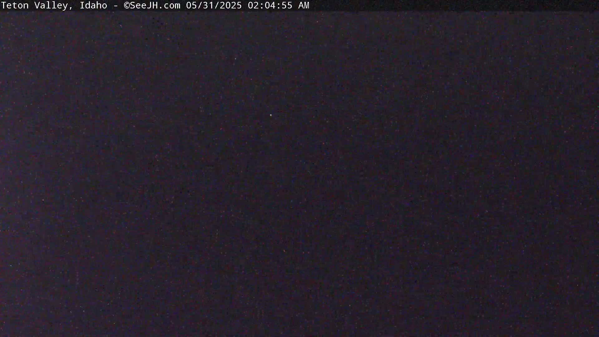 A dark, nighttime image shows a clear sky filled with stars.