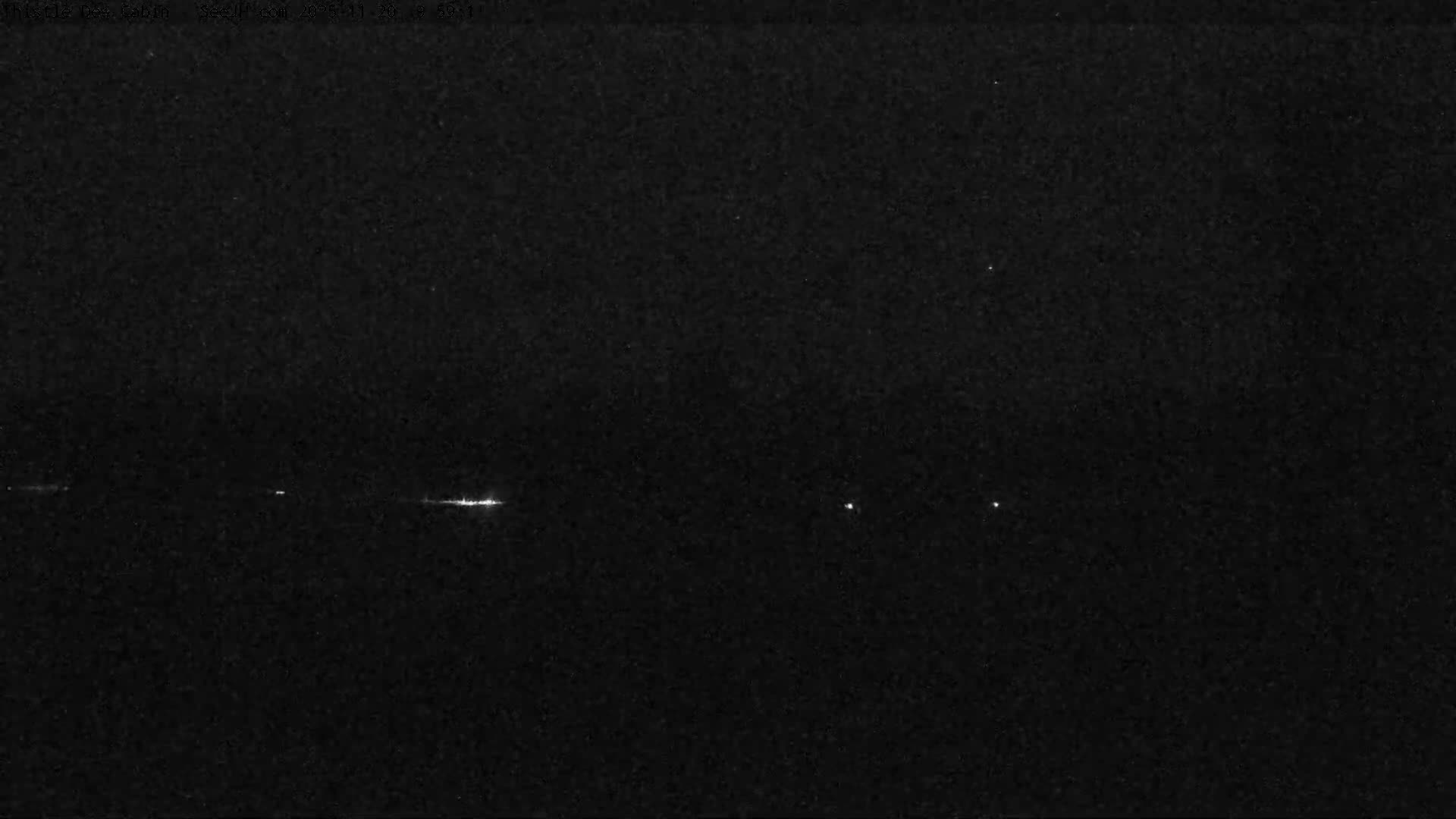 Grand Teton Mountains Peaks from Teton Valley Thistle Dew Cabin Live Cam - Tetonia, Teton, Idaho, USA