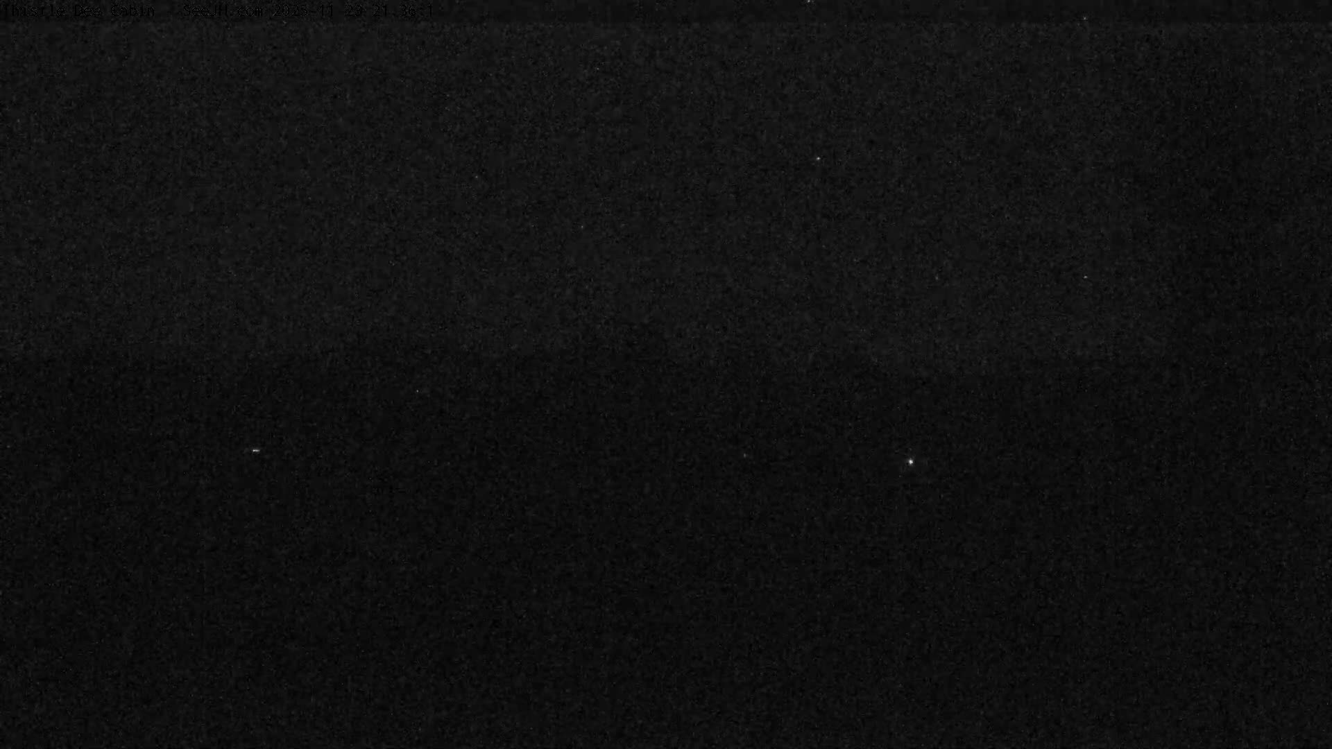 Grand Teton Mountains Peaks from Teton Valley Thistle Dew Cabin Live Cam - Tetonia, Teton, Idaho, USA