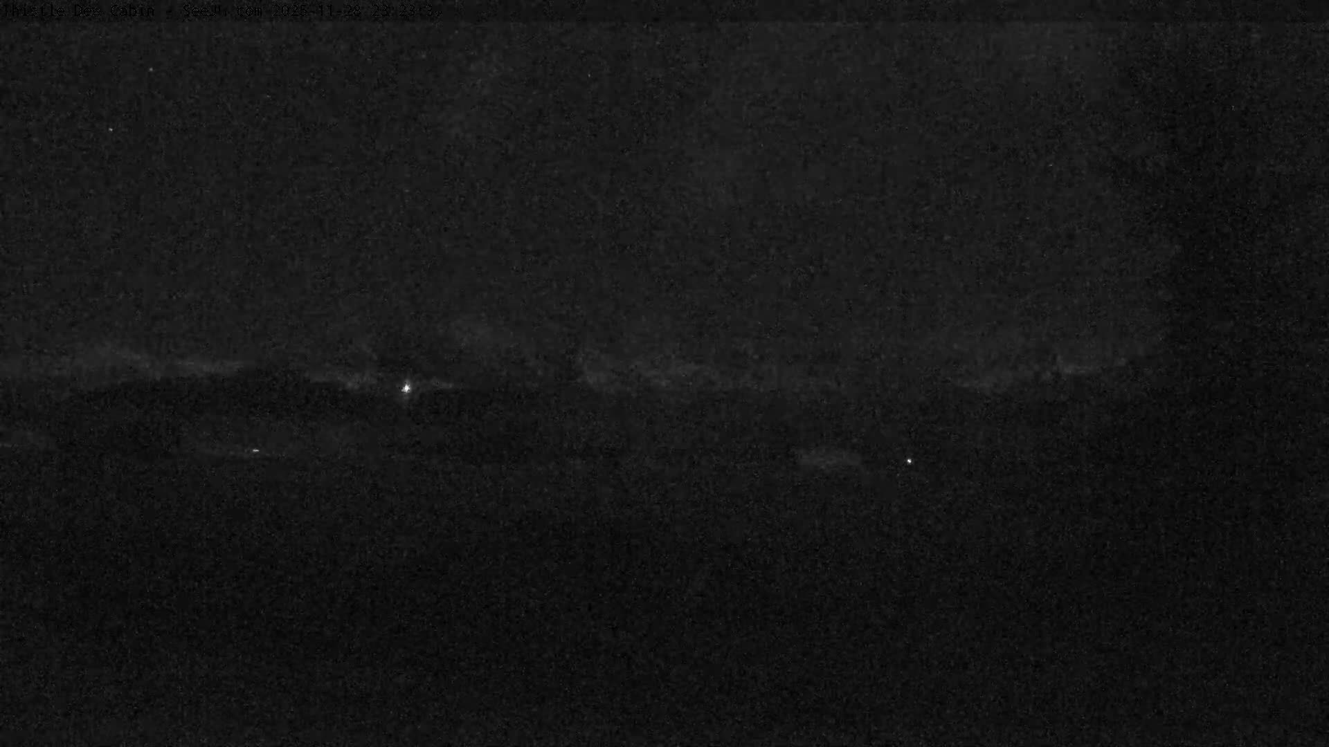 Grand Teton Mountains Peaks from Teton Valley Thistle Dew Cabin Live Cam - Tetonia, Teton, Idaho, USA