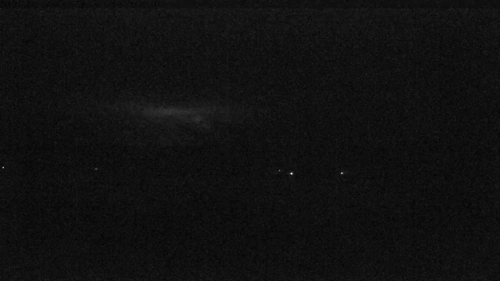 Grand Teton Mountains Peaks from Teton Valley Thistle Dew Cabin Live Cam - Tetonia, Teton, Idaho, USA