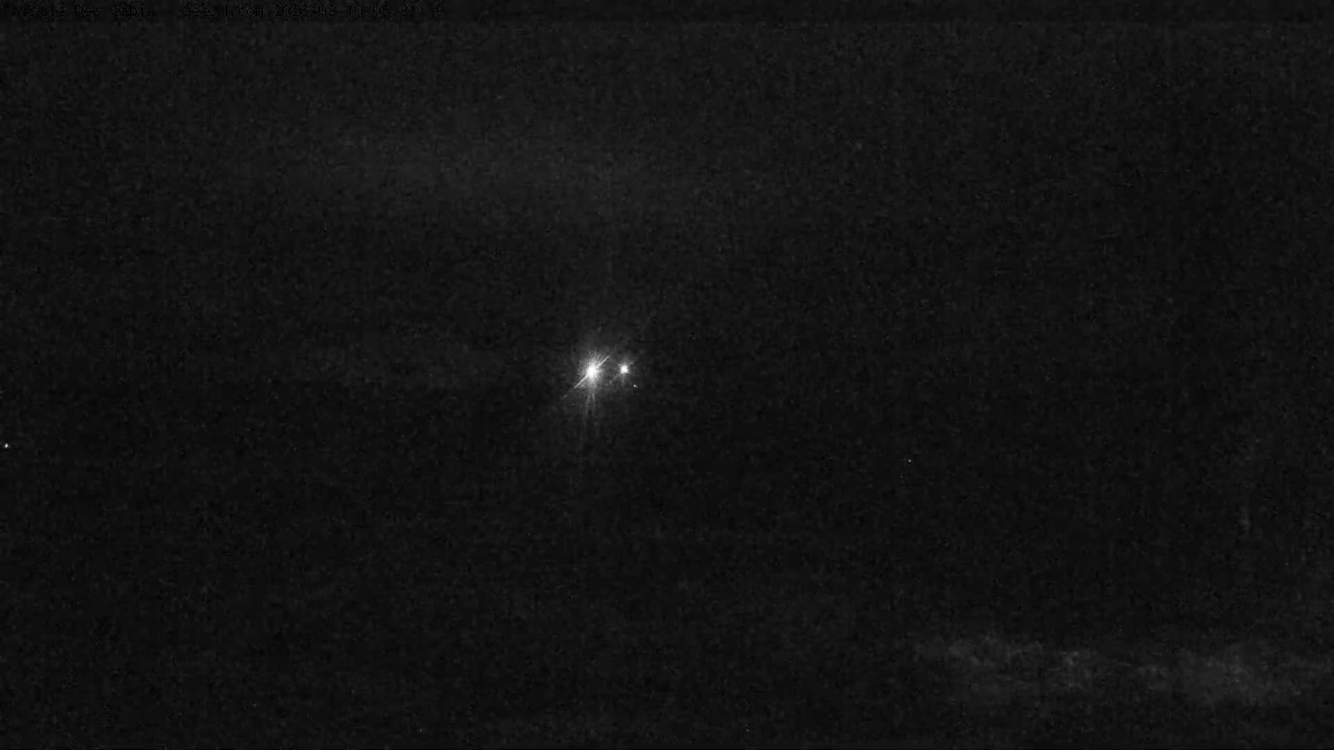 Grand Teton Mountains Peaks from Teton Valley Thistle Dew Cabin Live Cam - Tetonia, Teton, Idaho, USA