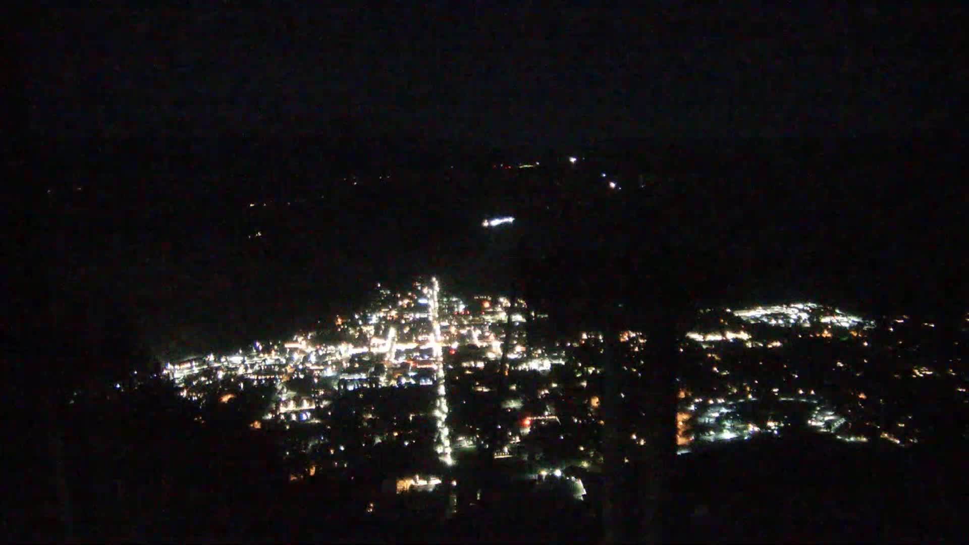 Jackson City Skyline from Snow King  Mountain Live Cam - Jackson, Teton, Wyoming, USA