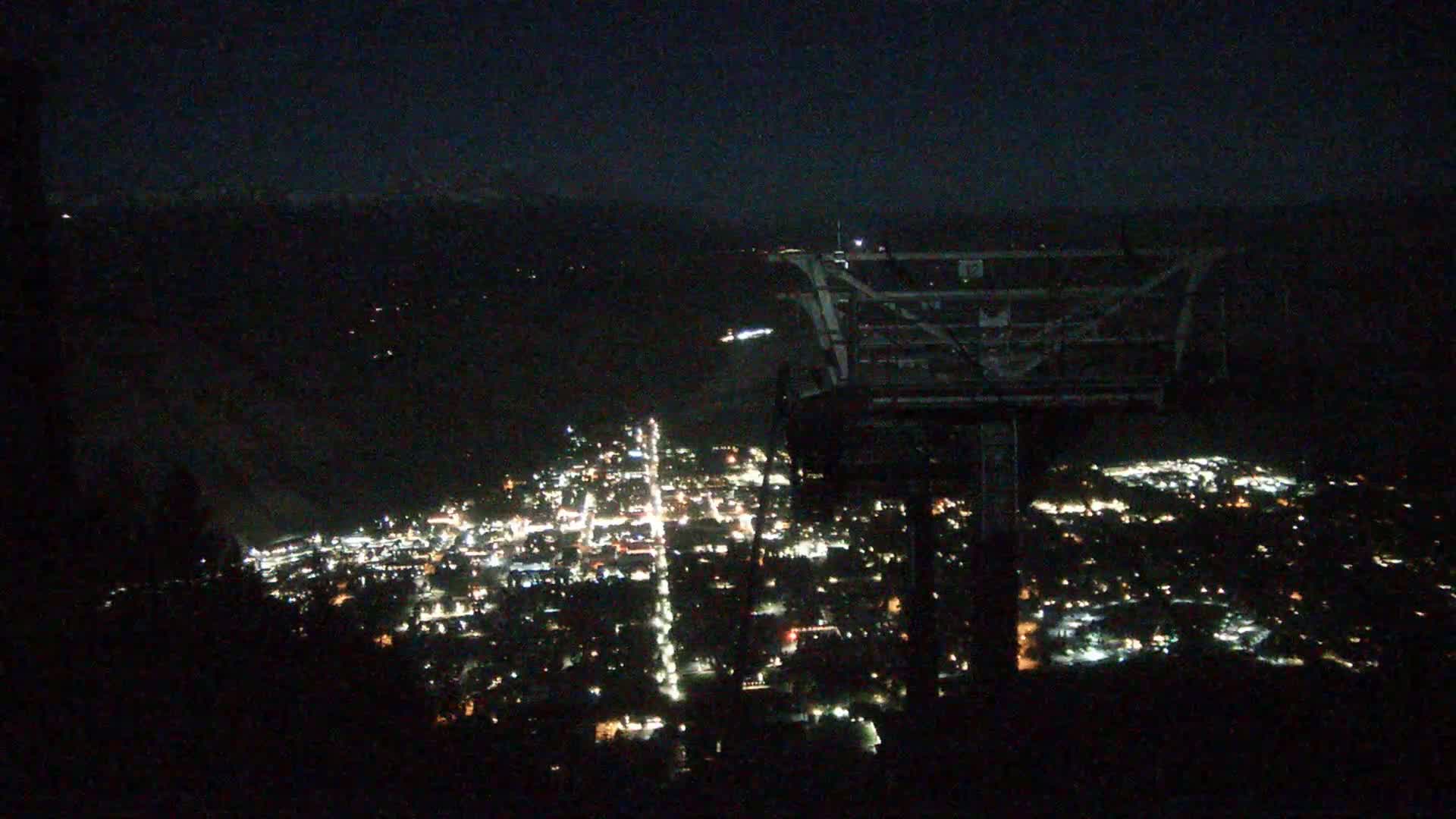 Jackson City Skyline from Snow King  Mountain Live Cam - Jackson, Teton, Wyoming, USA