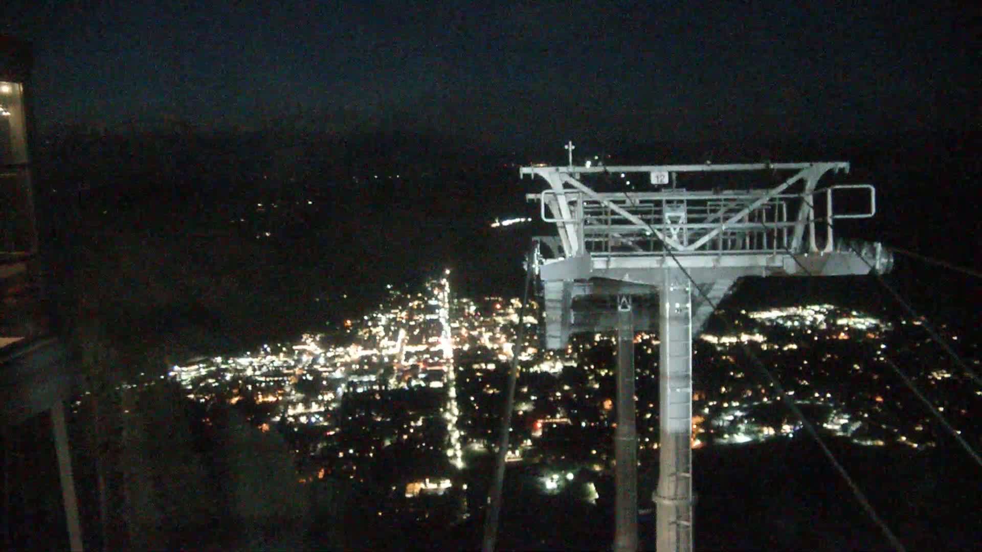 Jackson City Skyline from Snow King  Mountain Live Cam - Jackson, Teton, Wyoming, USA