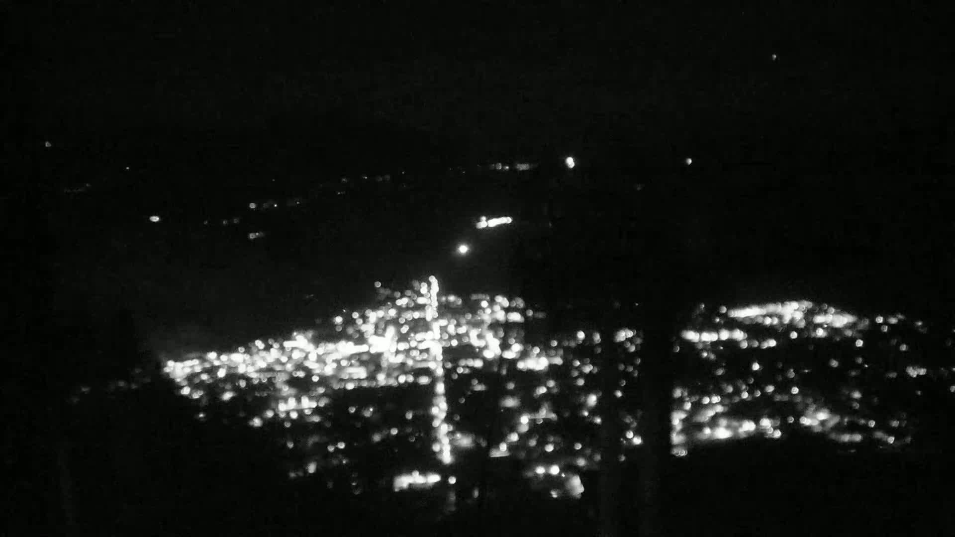 Jackson City Skyline from Snow King  Mountain Live Cam - Jackson, Teton, Wyoming, USA
