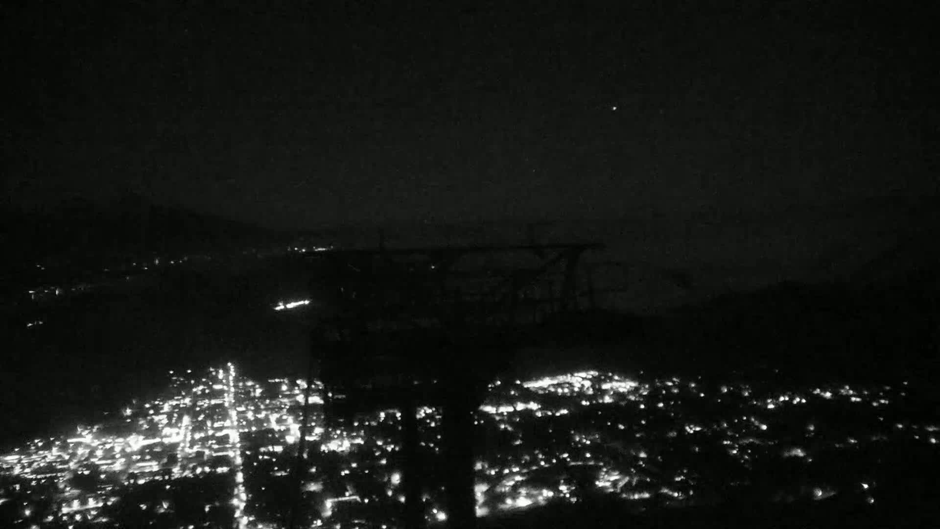 Jackson City Skyline from Snow King  Mountain Live Cam - Jackson, Teton, Wyoming, USA