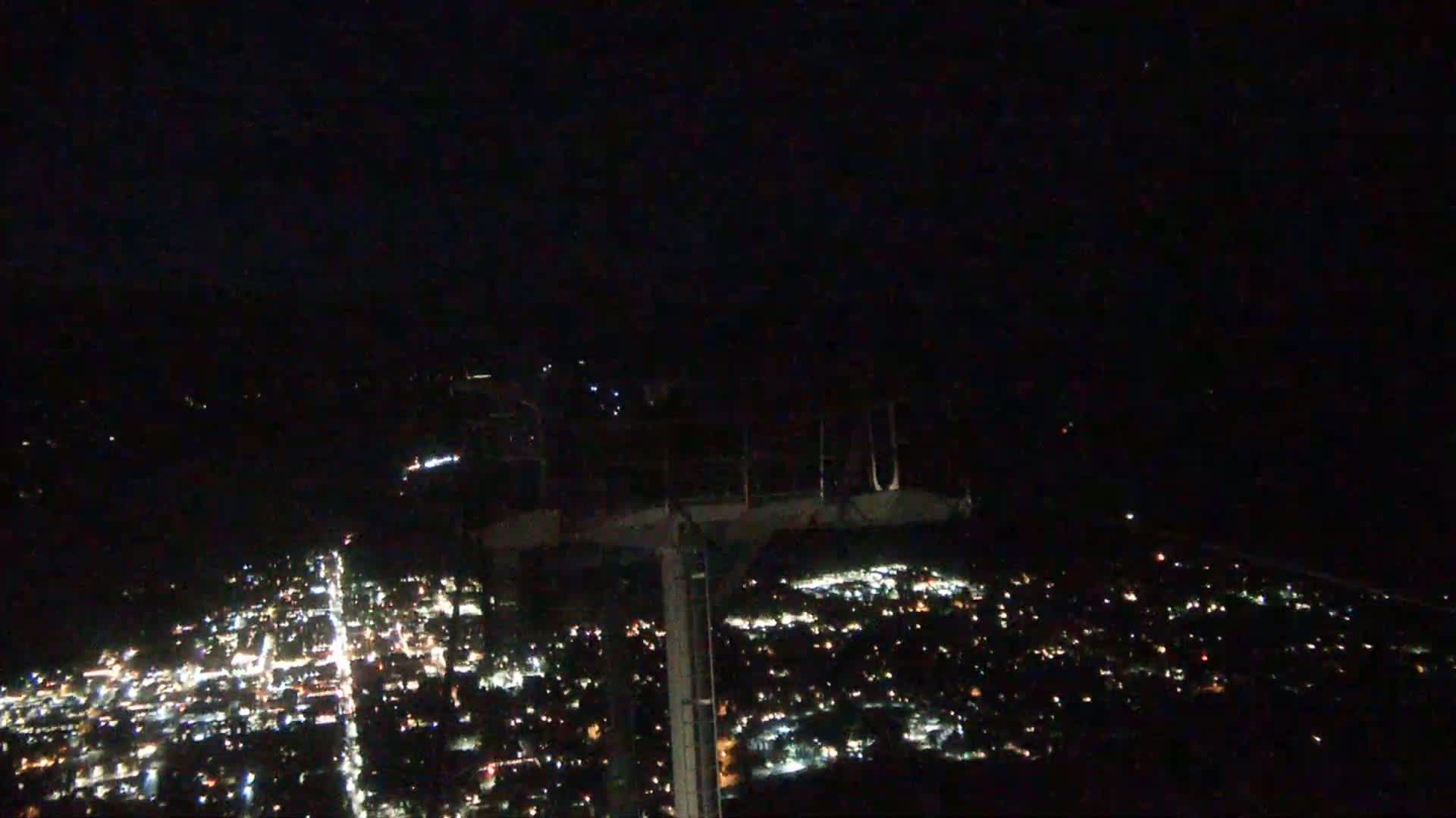 Jackson City Skyline from Snow King  Mountain Live Cam - Jackson, Teton, Wyoming, USA